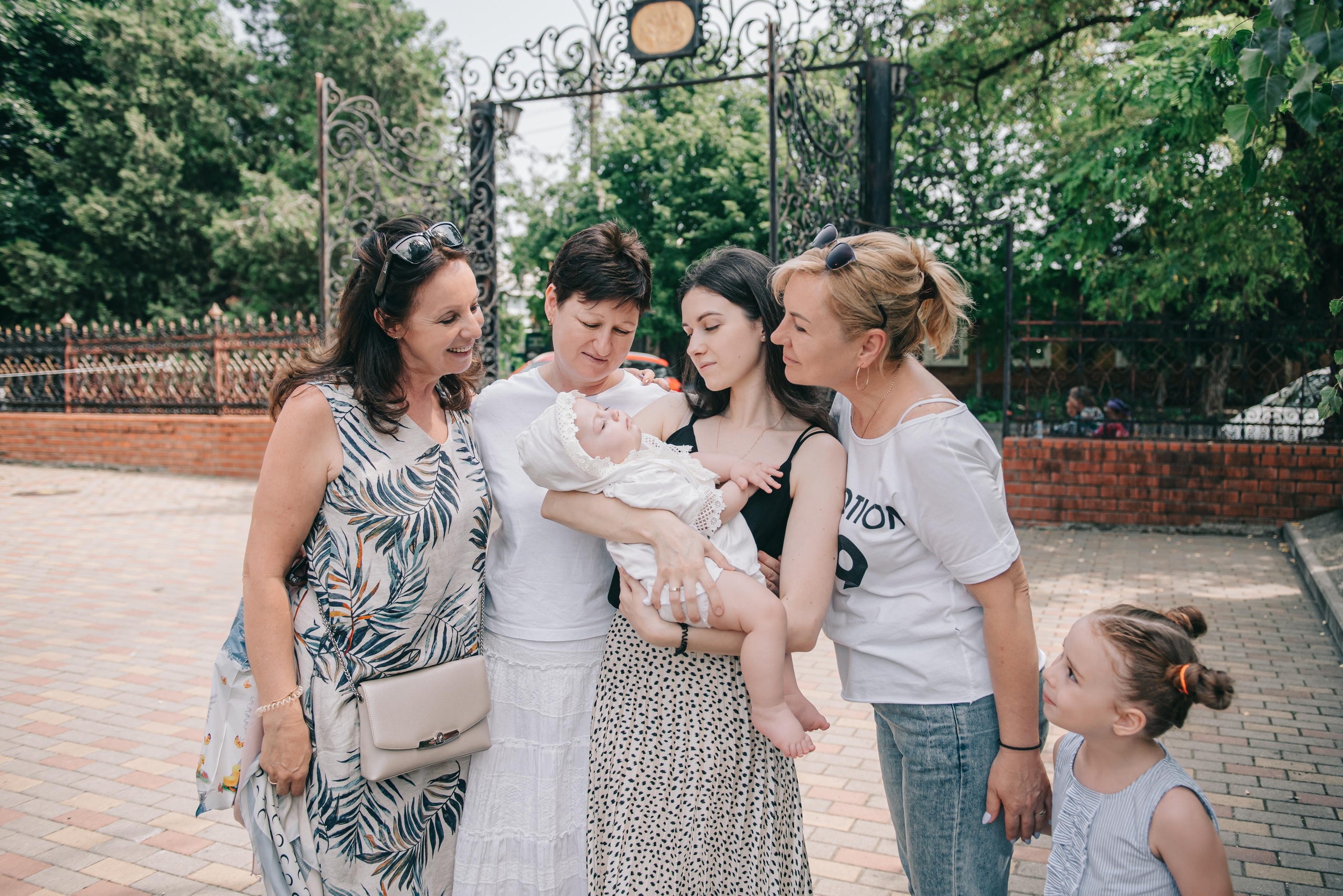 Крещение Василисы. Фотограф в Краснодаре Зеленкина Дарья