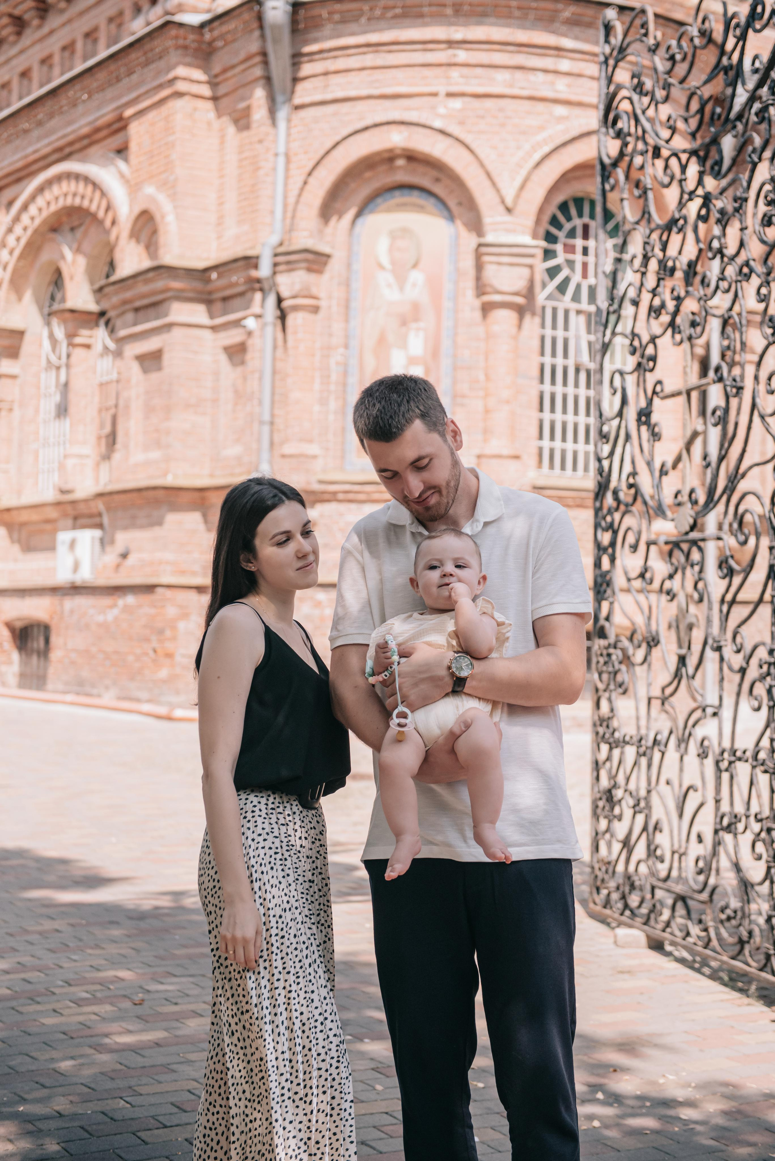 Крещение Василисы. Фотограф в Краснодаре Зеленкина Дарья