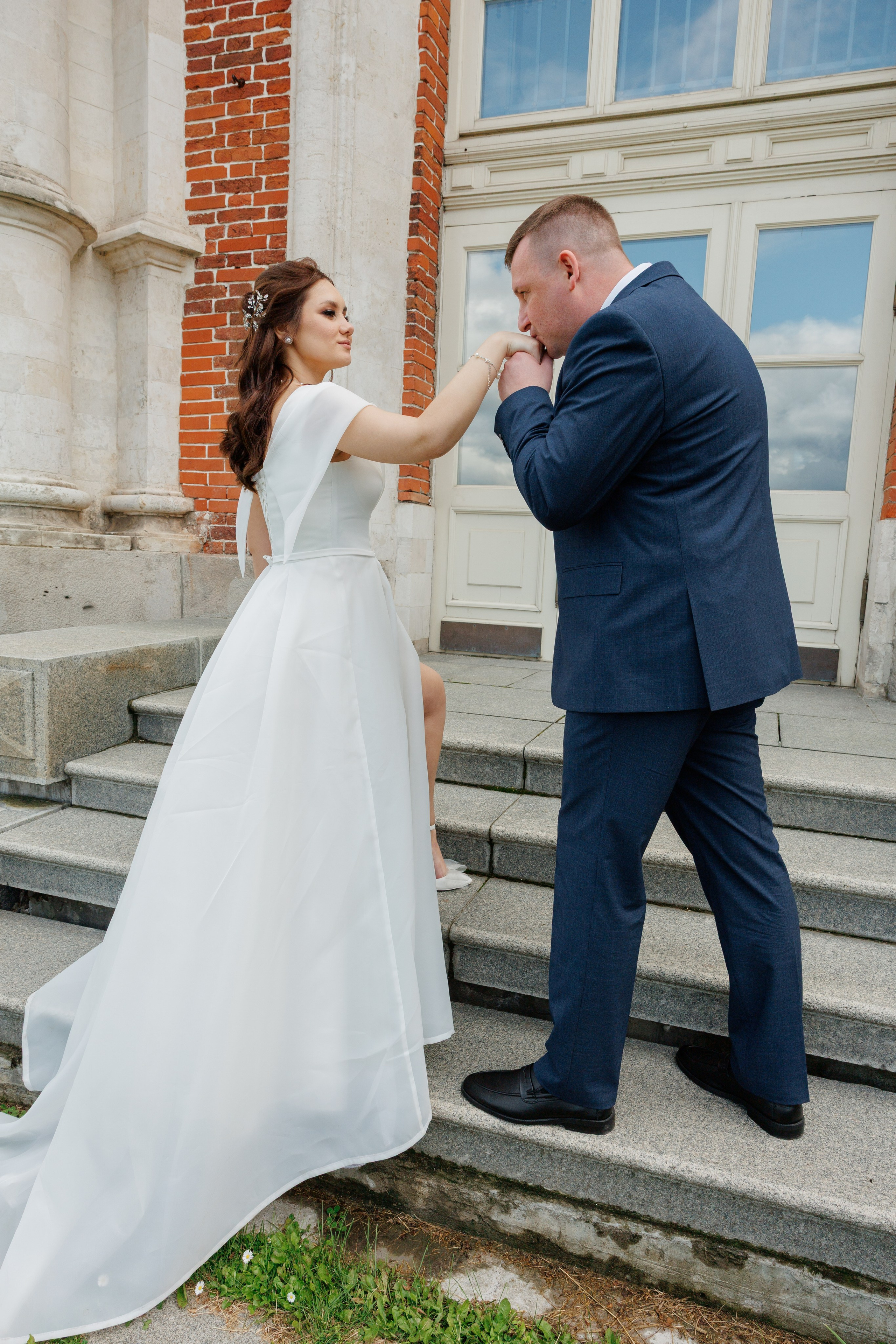 Свадебная фотосессия в Царицыно. Свадебная съёмка в Москве