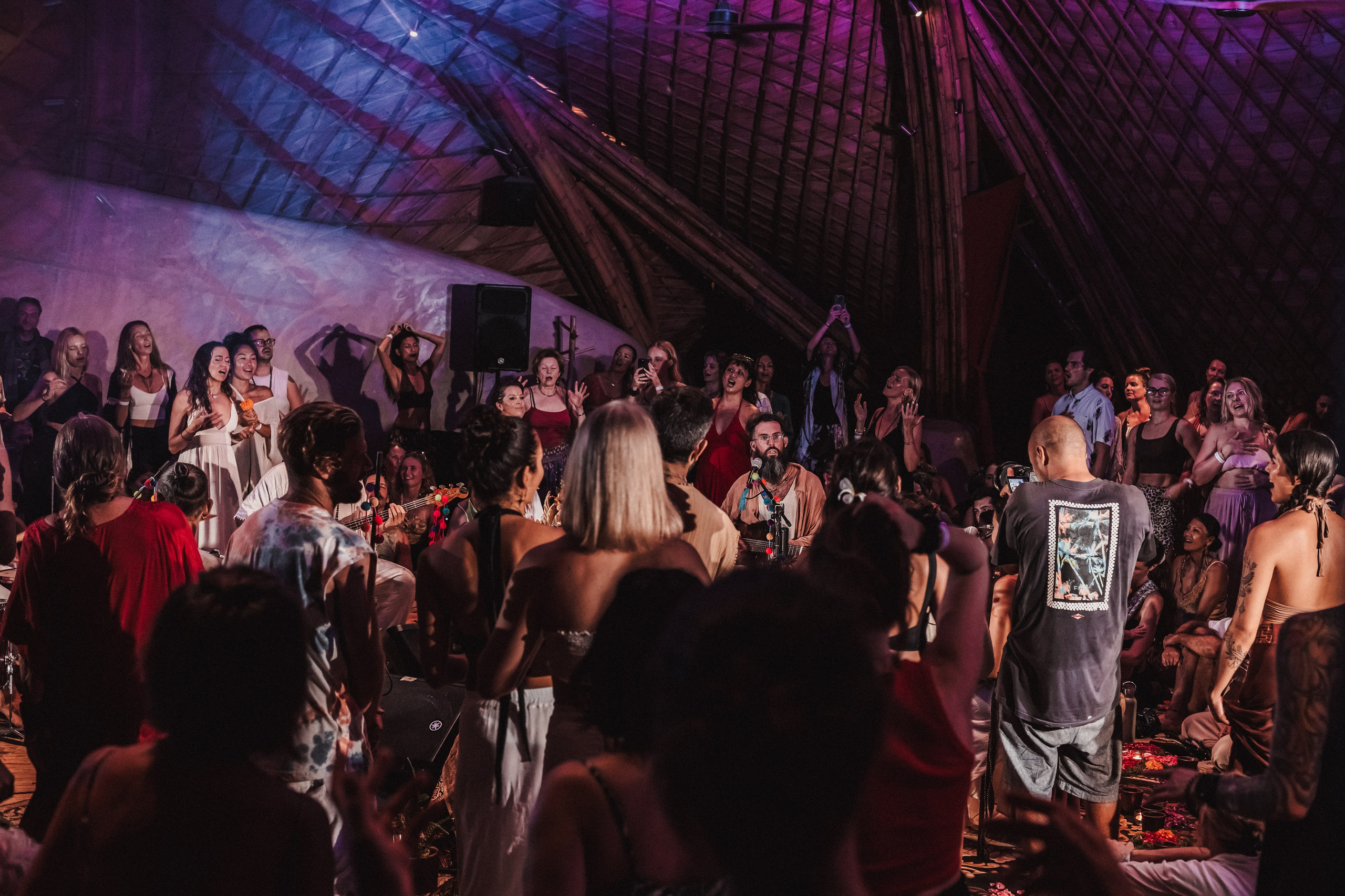 Hanuman Project kirtan at Alchemy march. Mariam Bagdasaryan