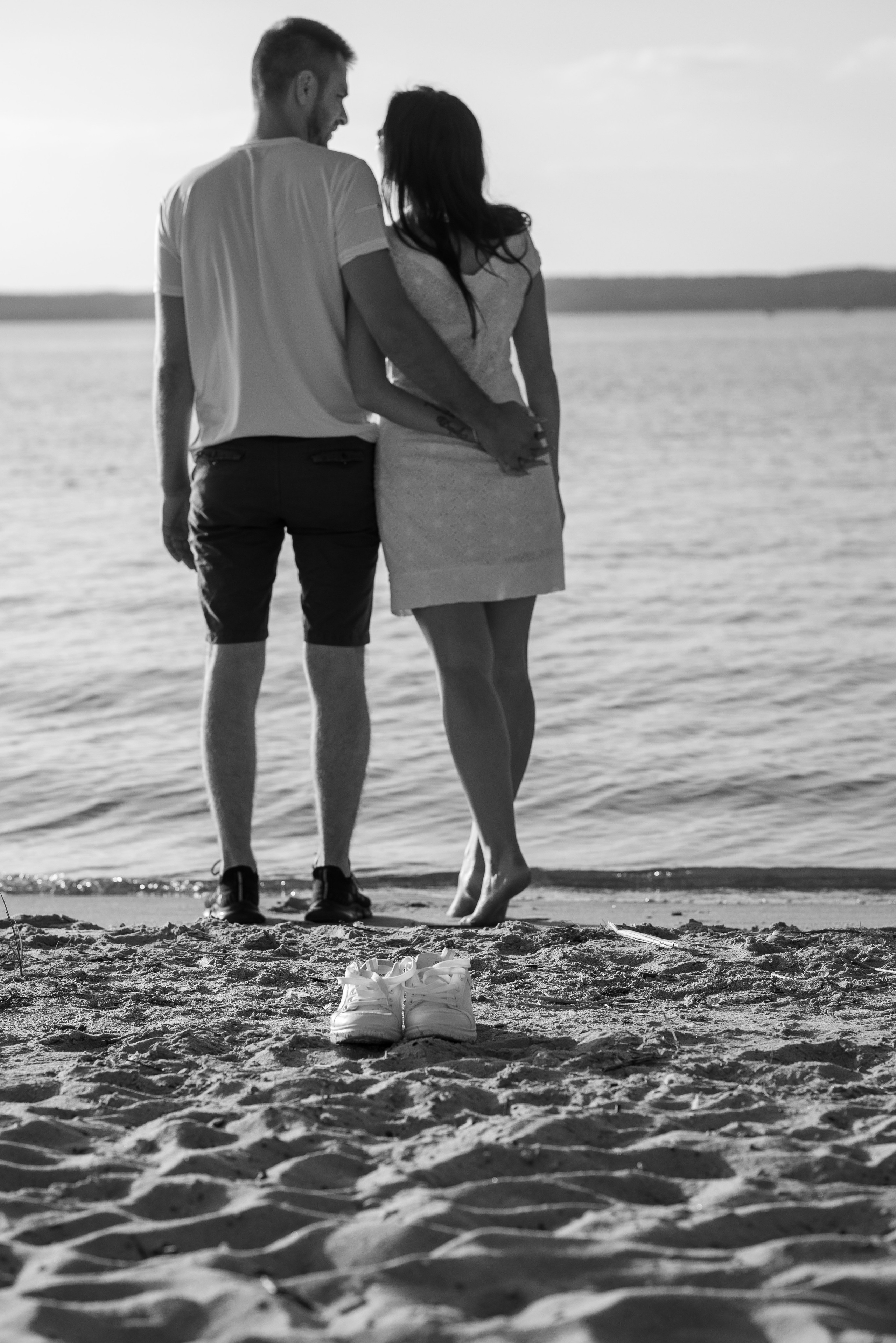 Аня+Ваня на Минском море. Семейный фотограф на выписку из роддома и крещение Минск Настя Гришук