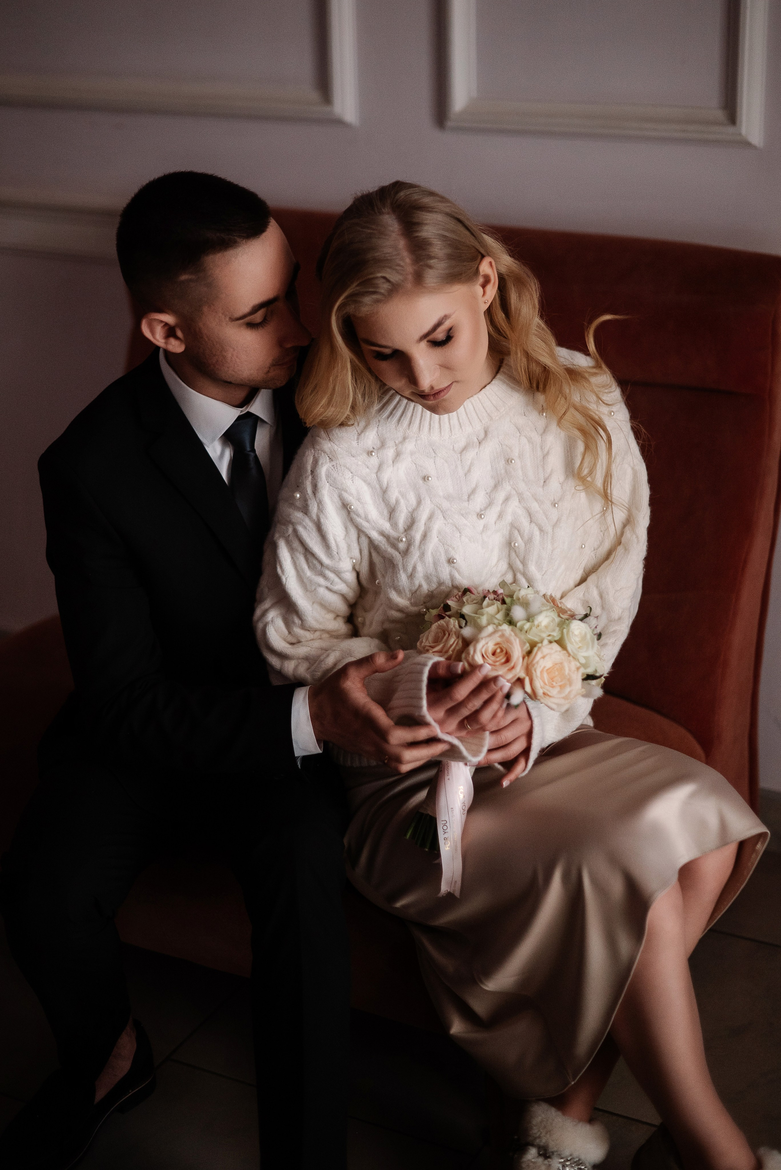 Александра и Алексей, роспись и прогулка зимой. Свадебный и портретный фотограф в Липецке Юлия Свит