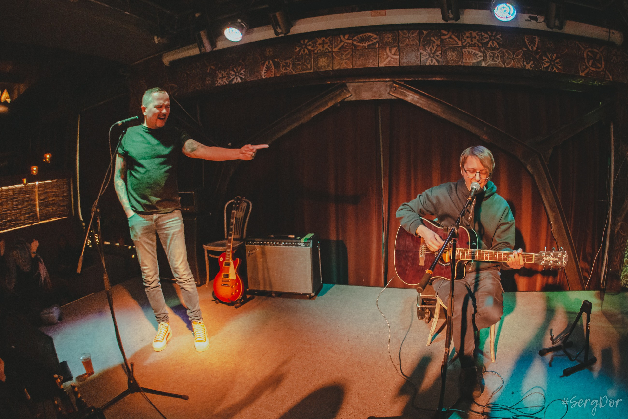 Андрей Грейчайник, Лёва Сазонов, Dругой Ветер, The Place, Санкт-Петербург, СПб, Акустика, Денис Дёмкин, ДМЦ, Дороги Меняют Цвет, 19.01.2024, SergDor, 19 января 2024 года, #SergDor