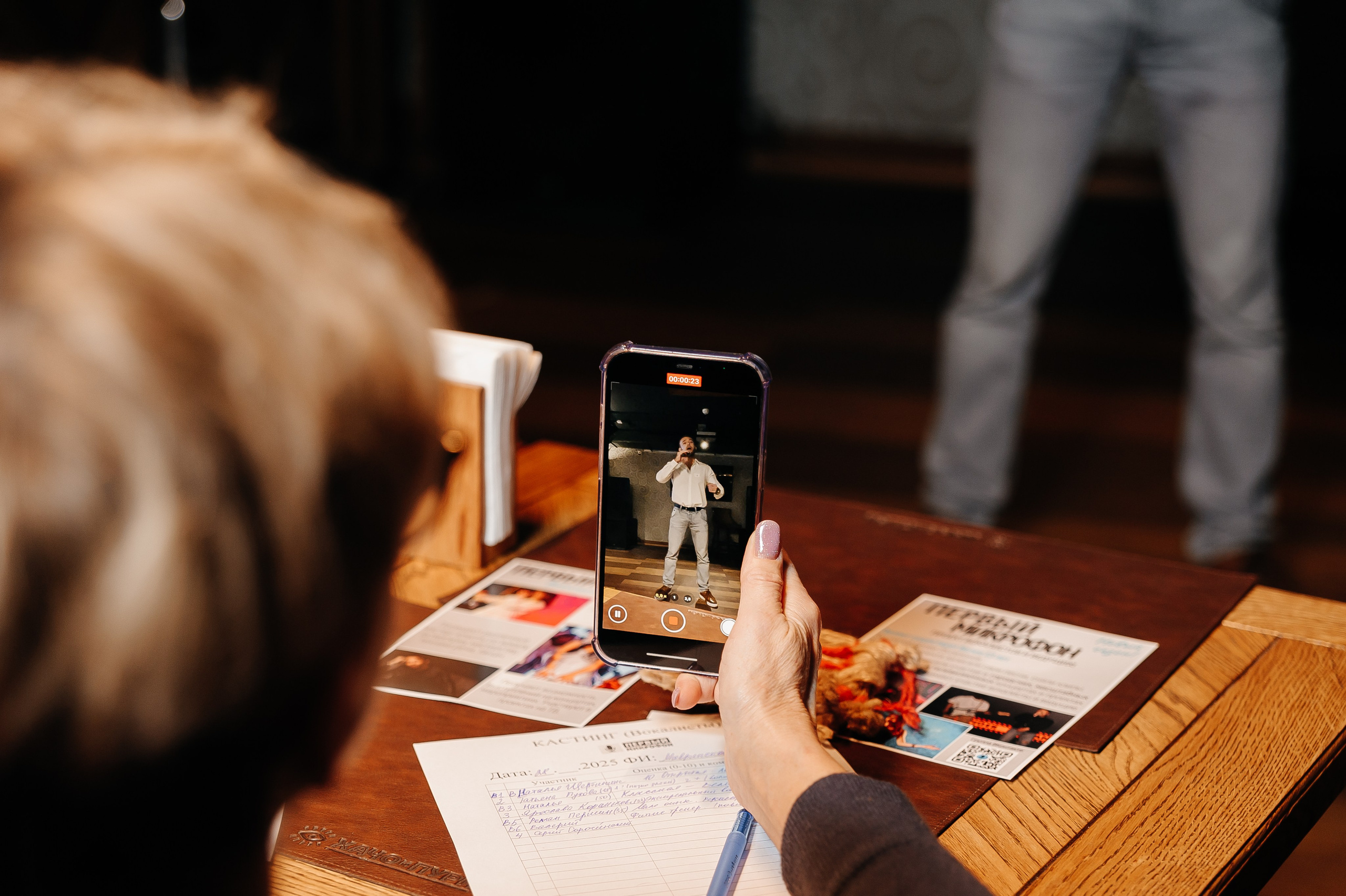 Первый Микрофон кастинг. Ярослав Плетинский фотограф в Санкт-Петербурге