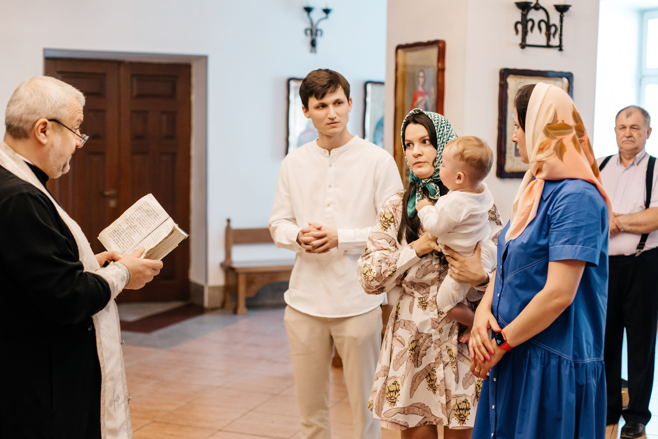 Крещение Андрея. Церковь Преображения Господня. Фотограф ВИКА МЕДУЗА