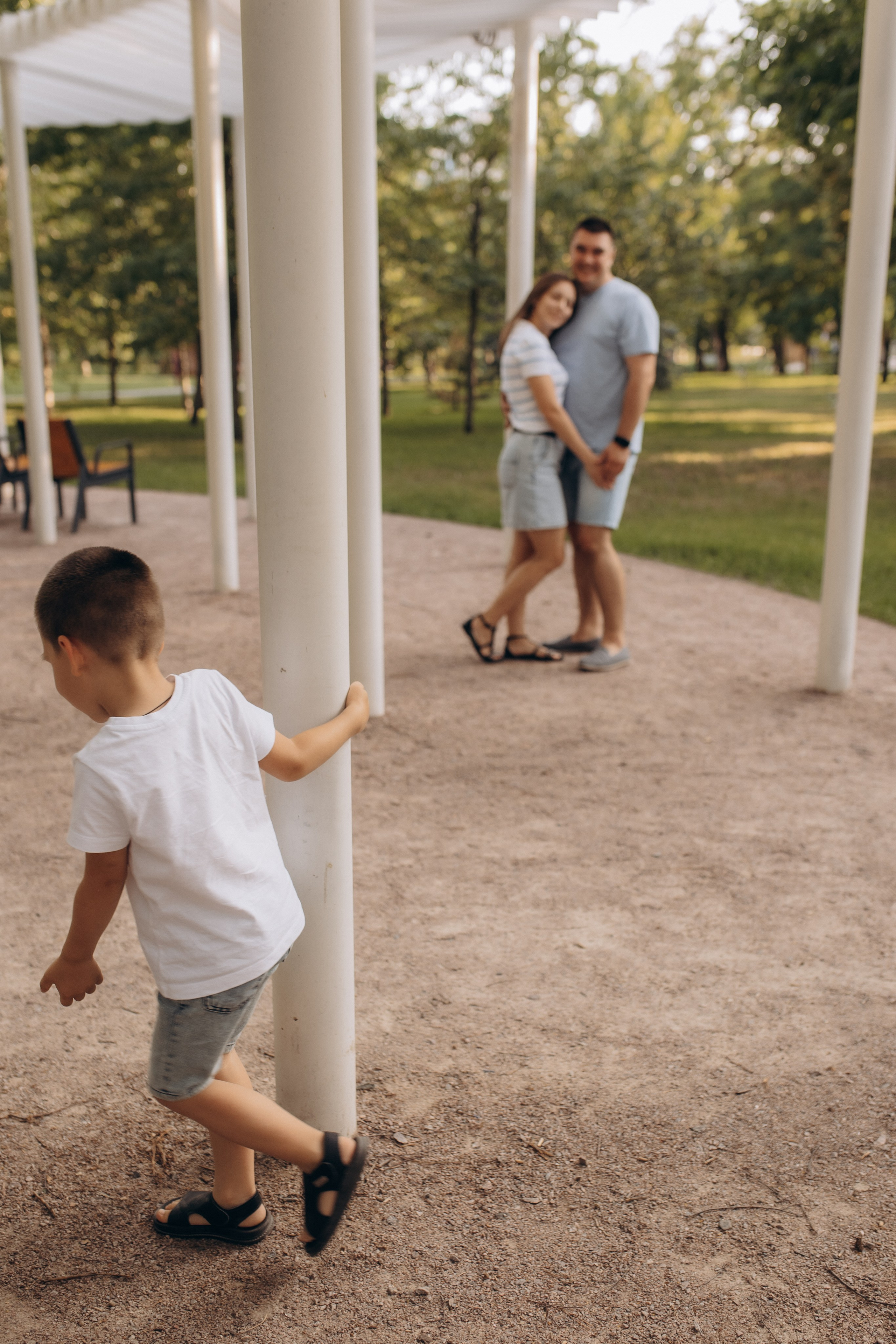 Прогулка в парке. Свадебный и семейный фотограф в Белгороде Евгения Курочкина