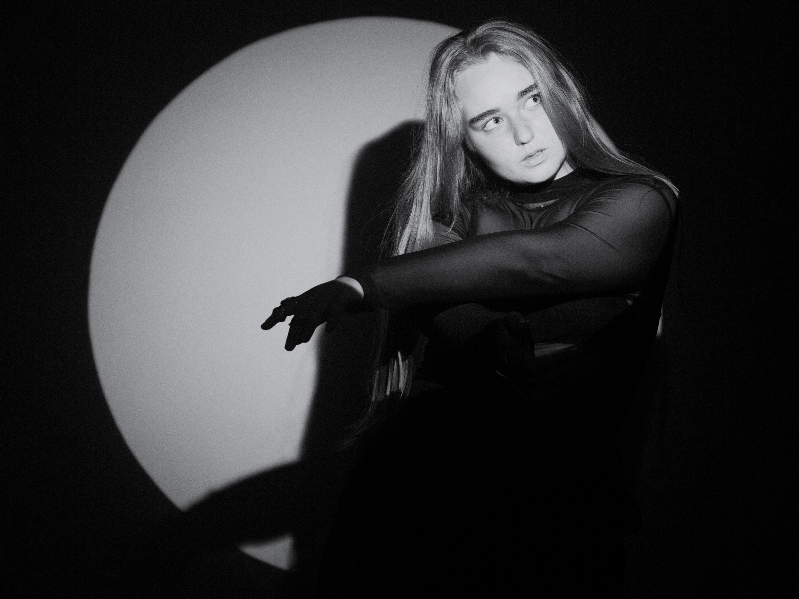 Даша - студийная съемка с гобо. Фотоархив • Портретная съемка