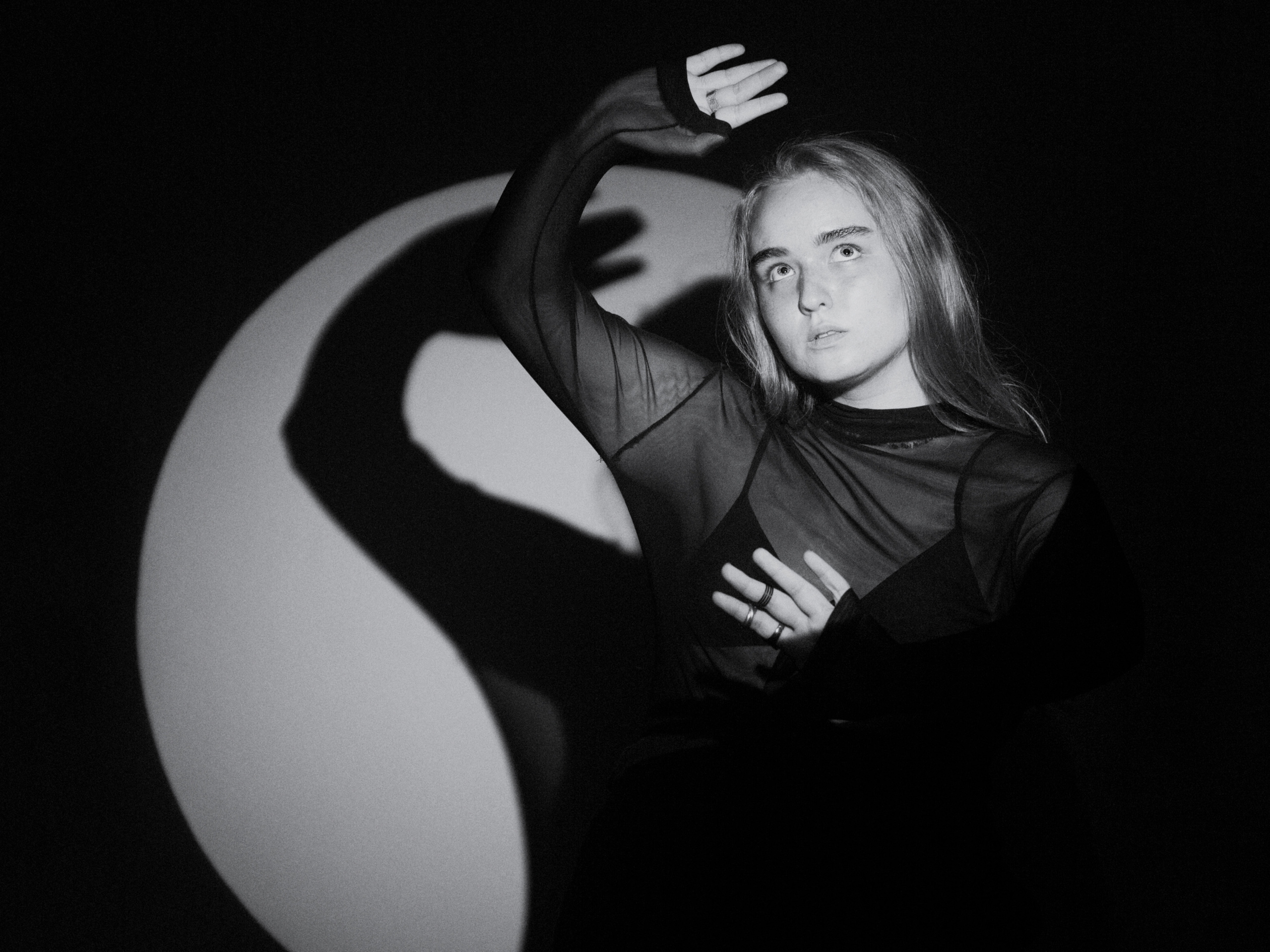 Даша - студийная съемка с гобо. Фотоархив • Портретная съемка