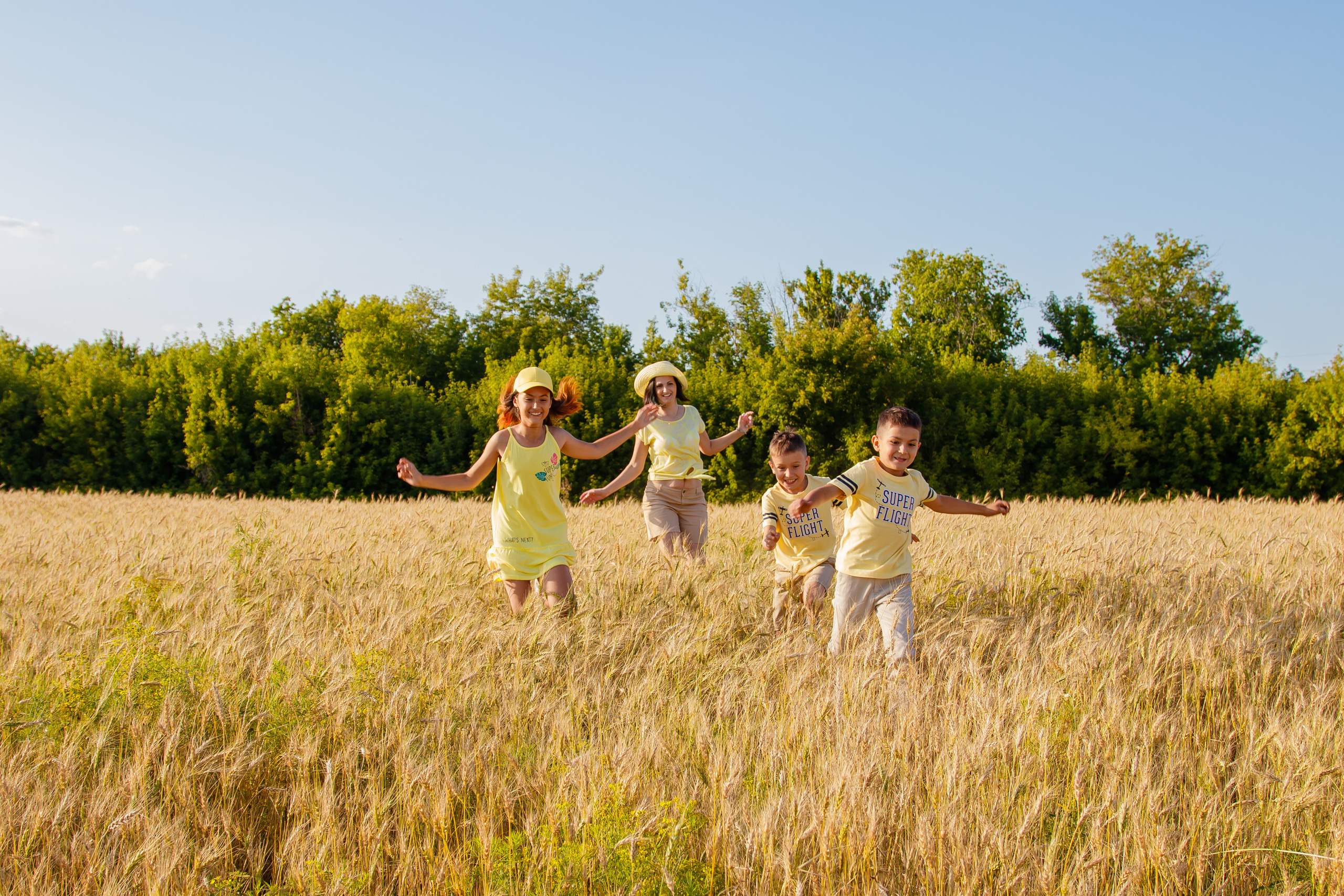 Пшеничные поля