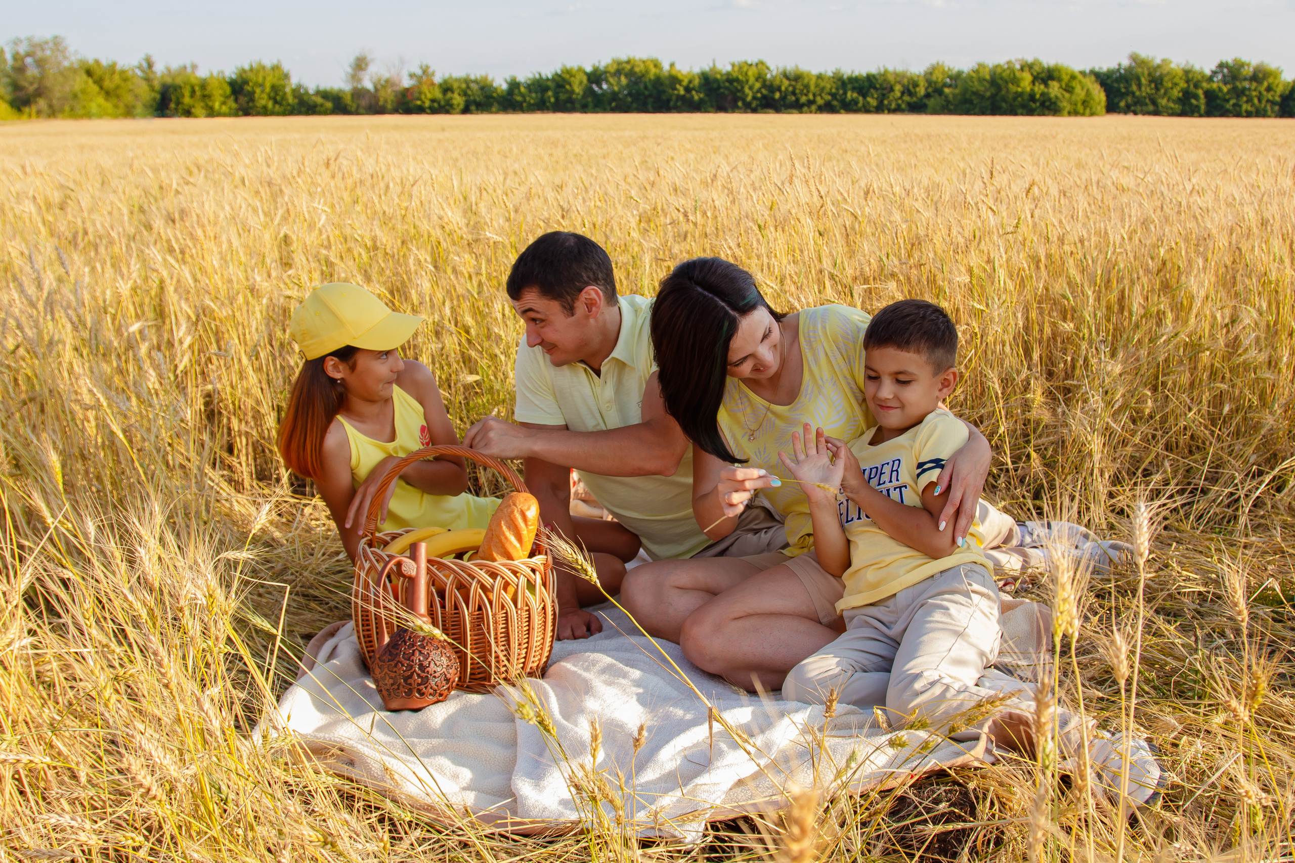 Пшеничные поля