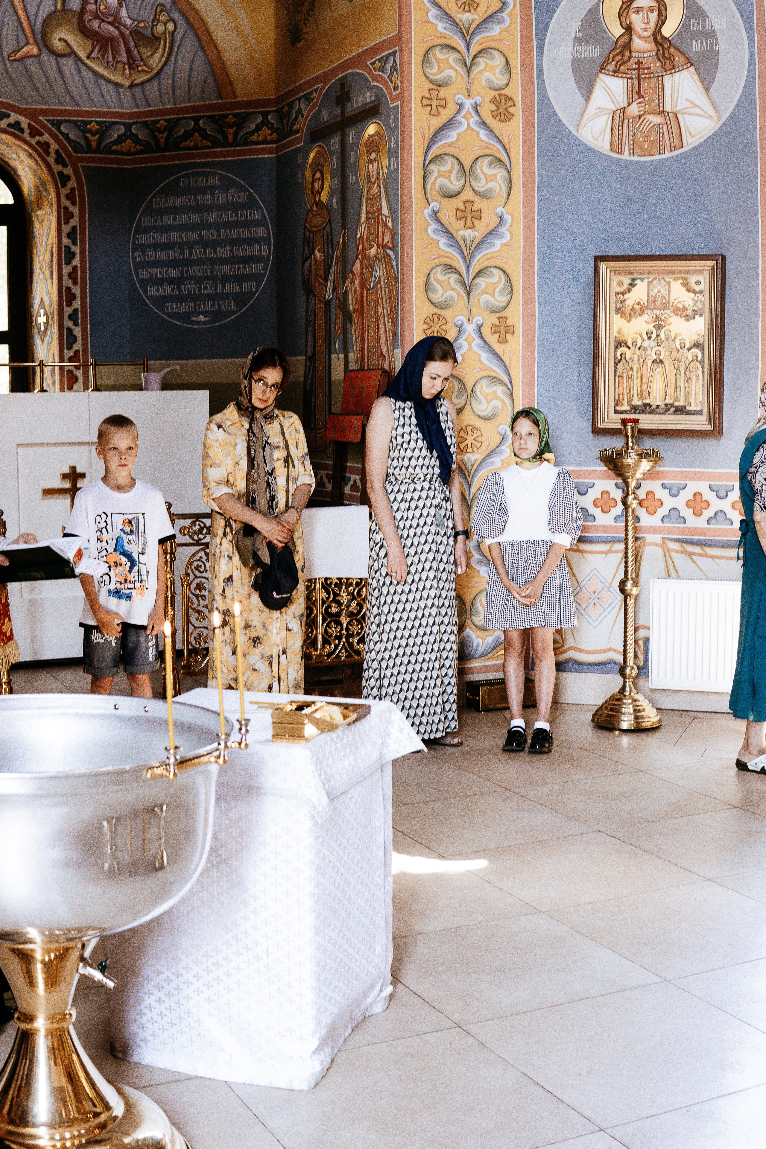 Крещение Александры. Фотограф Алла Быкова