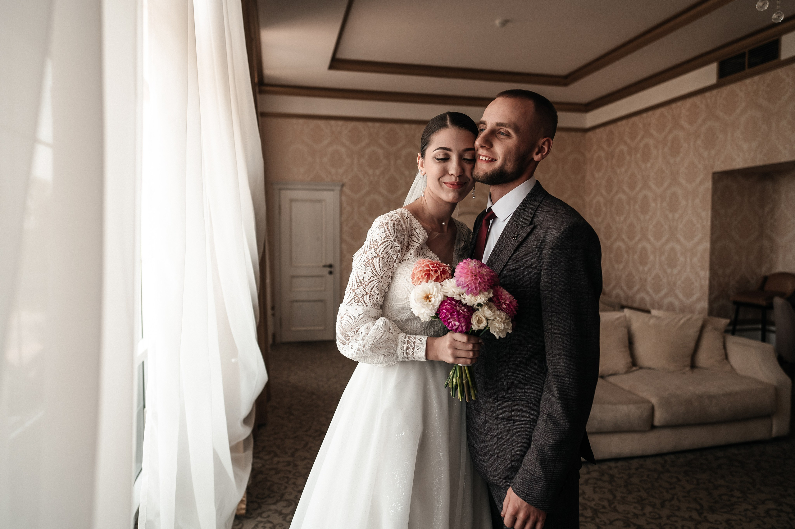 Максим и Наталья. Сборы, прогулка. Фотограф Екатерина Бочарникова