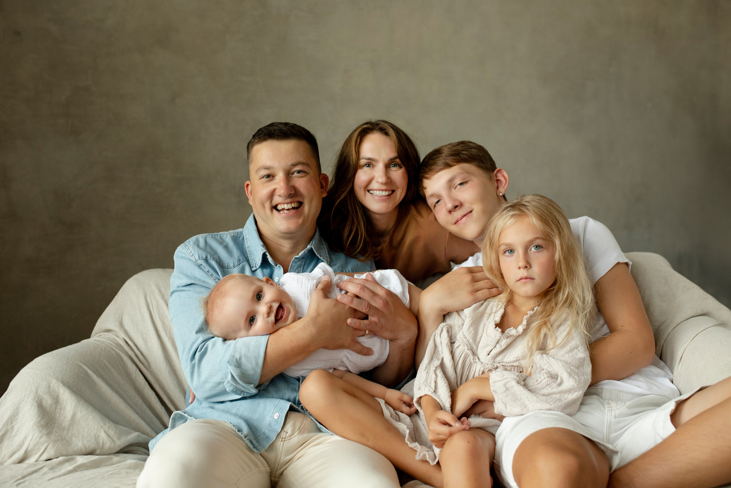 Моряна, Кирилл, Тимур, Злата, Рада