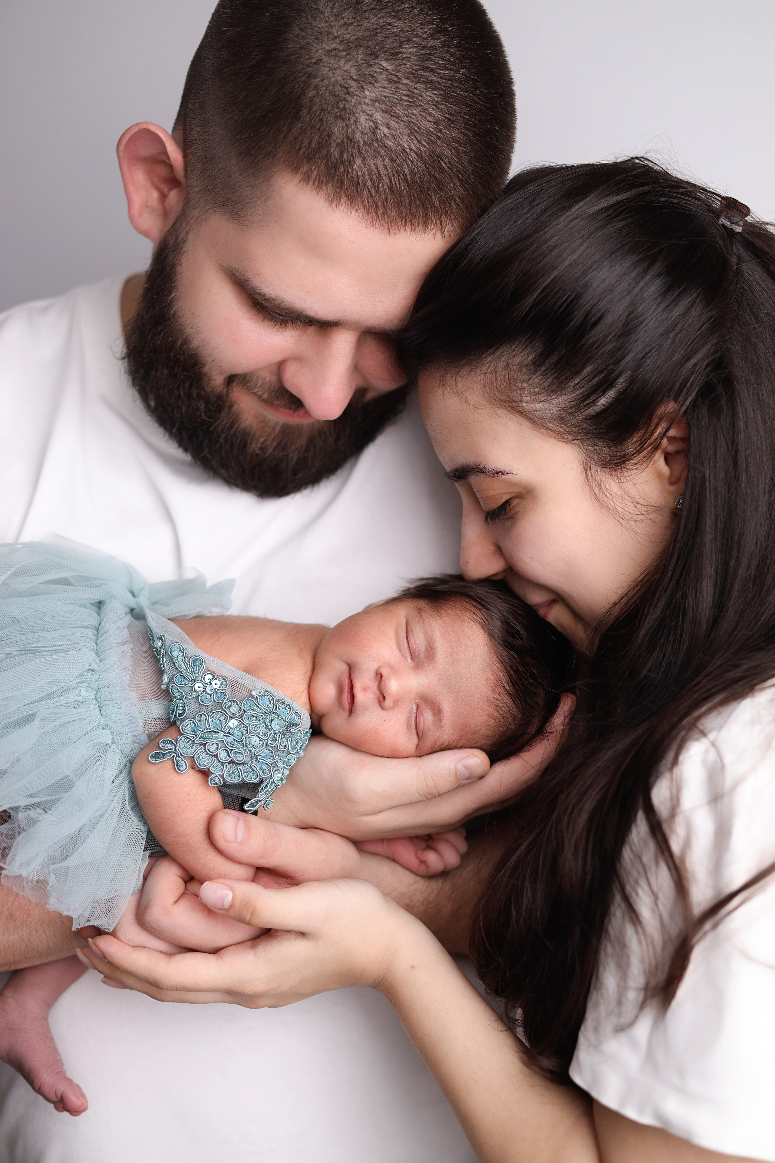 Ньюборн съемка Адель, оптимальный пакет. Фотограф новорожденных Москва. Ньюборн фотограф Москва