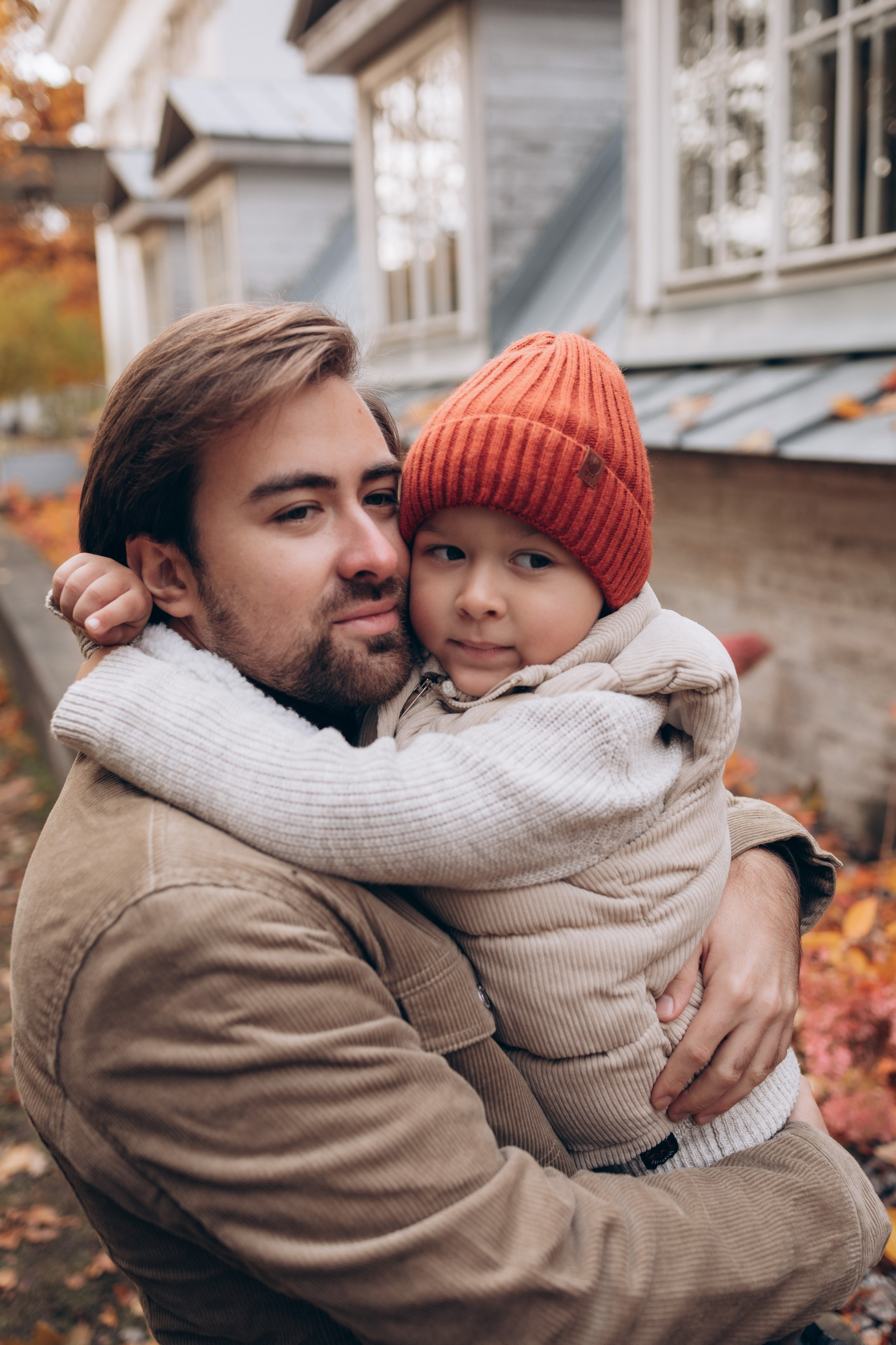 Осенняя семейная фотосессия в парке ЦПКиО им. Кирова на Елагином острове. Семейный и детский фотограф в Санкт-Петербурге Павлова Елена