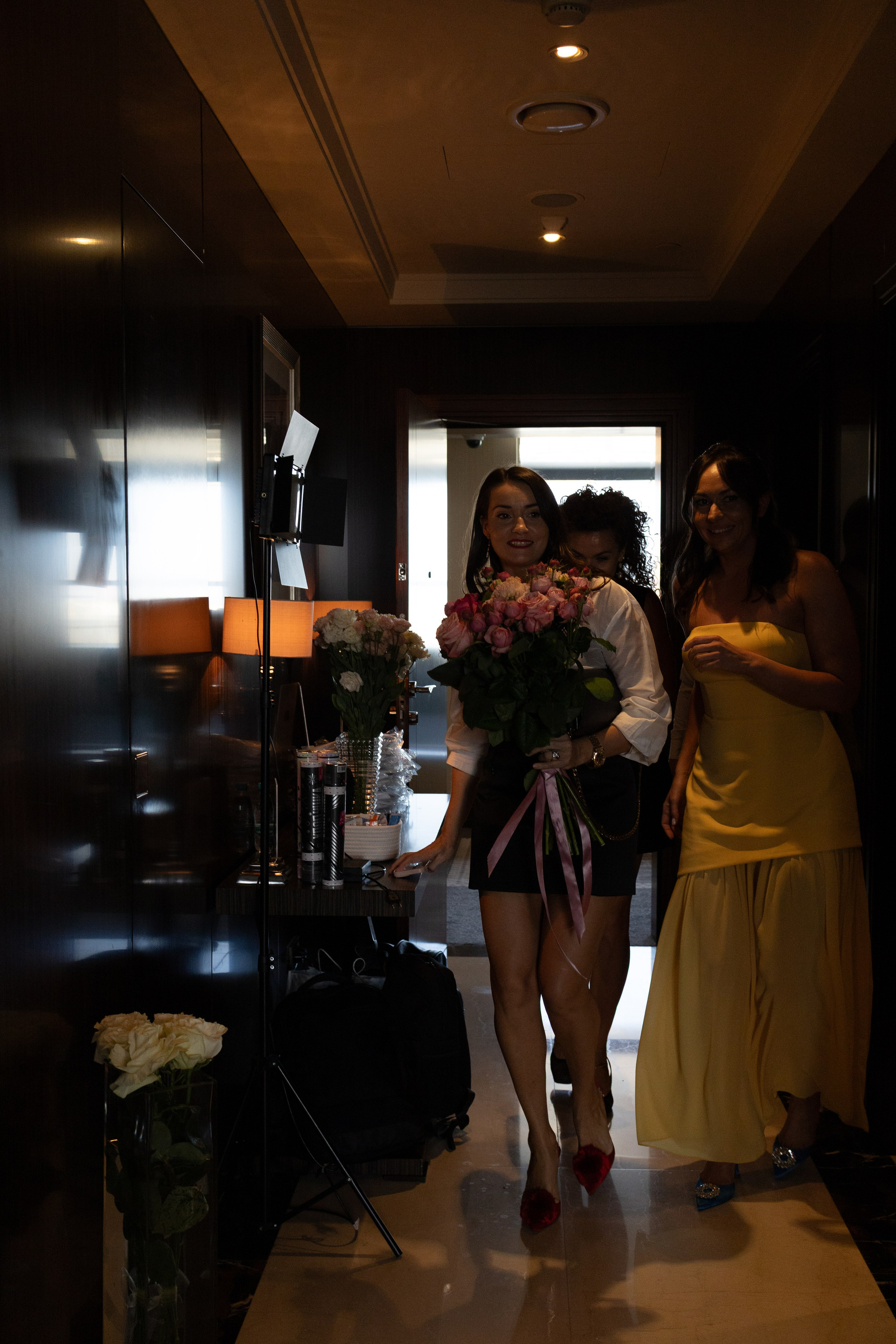 Вечер в кругу близких в отеле Continental. Свадебный фотограф в Москве Наталья Струкова