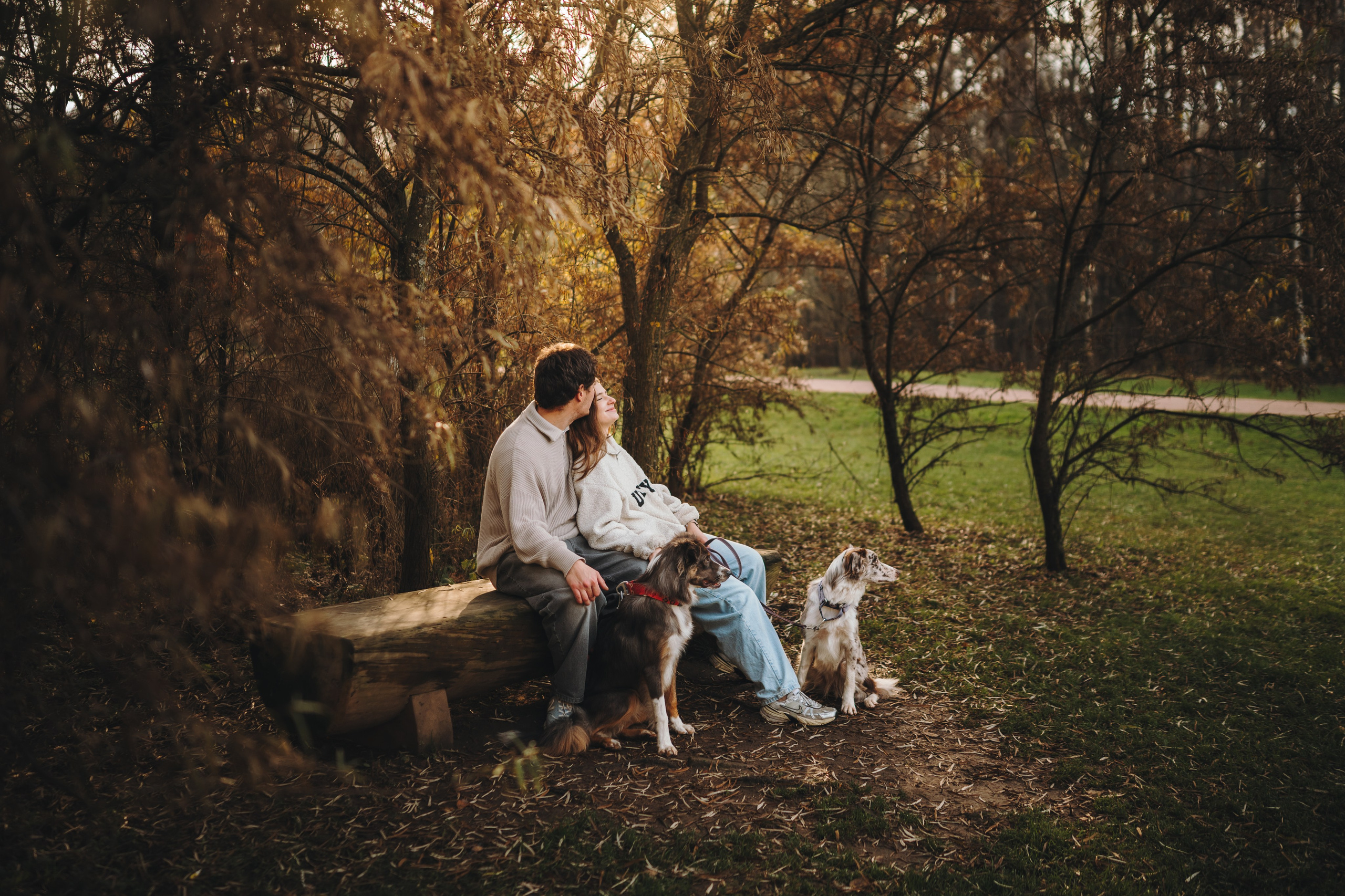 Настя, Максим, Орео и Норд. Семейный фотограф анималист Ананьева Мария — Москва