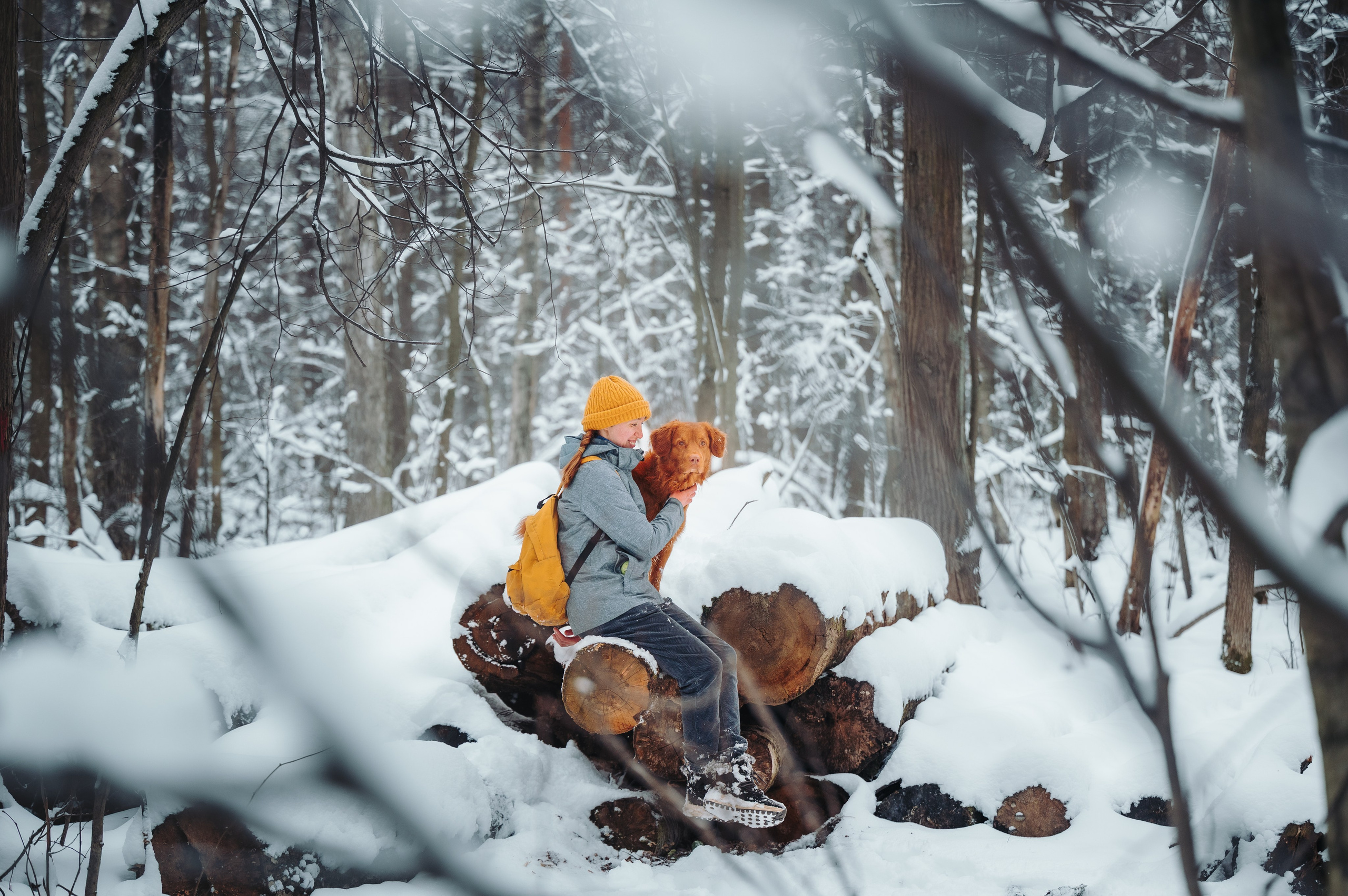 Наташа и Бубел. Семейный фотограф анималист Ананьева Мария — Москва