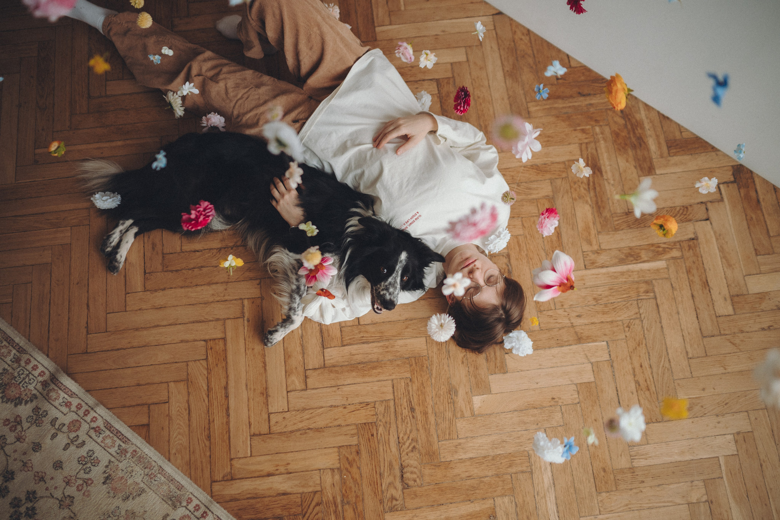 Настя и Рэги. Семейный фотограф анималист Ананьева Мария — Москва