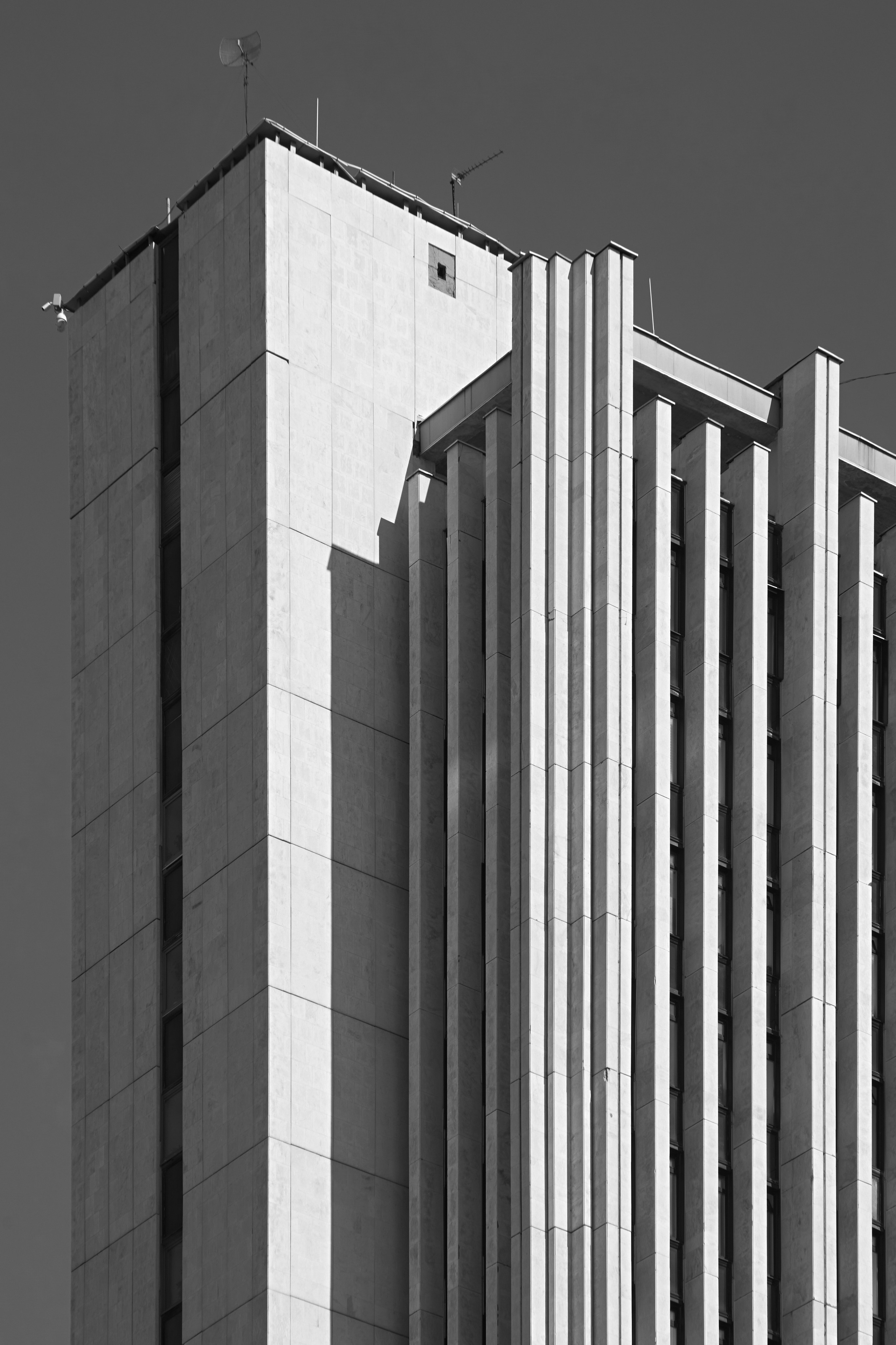 Д о м  С о в е т о в. Фотограф Георгий Сапожников