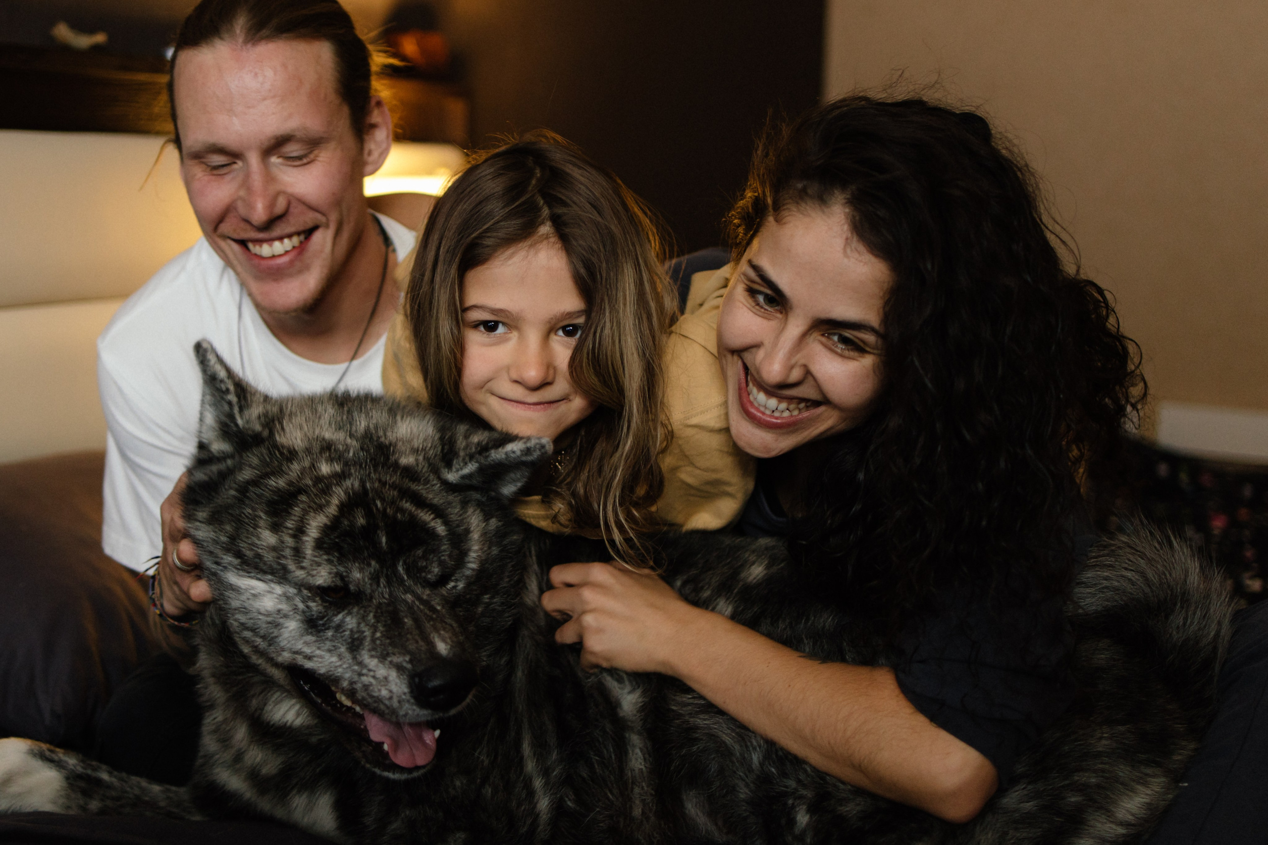 Лиза, Коля и Давид. Главная