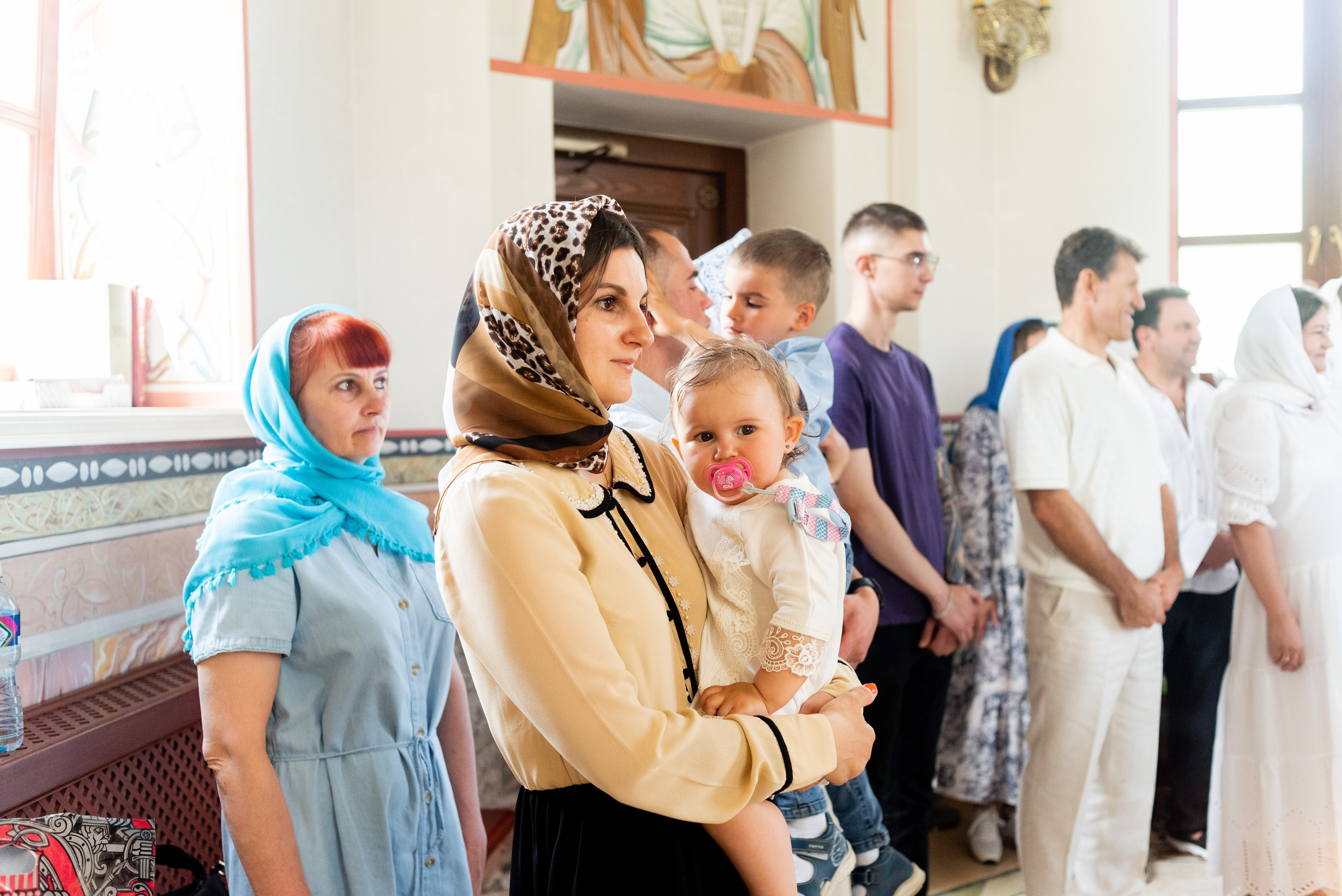 Крещение Ники. Фотограф Юлия Попова