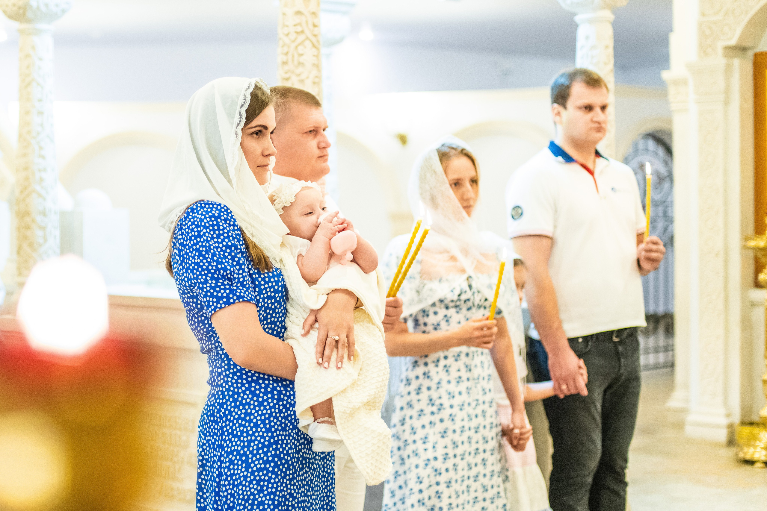 Крещении Ксении. Фотограф Юлия Попова