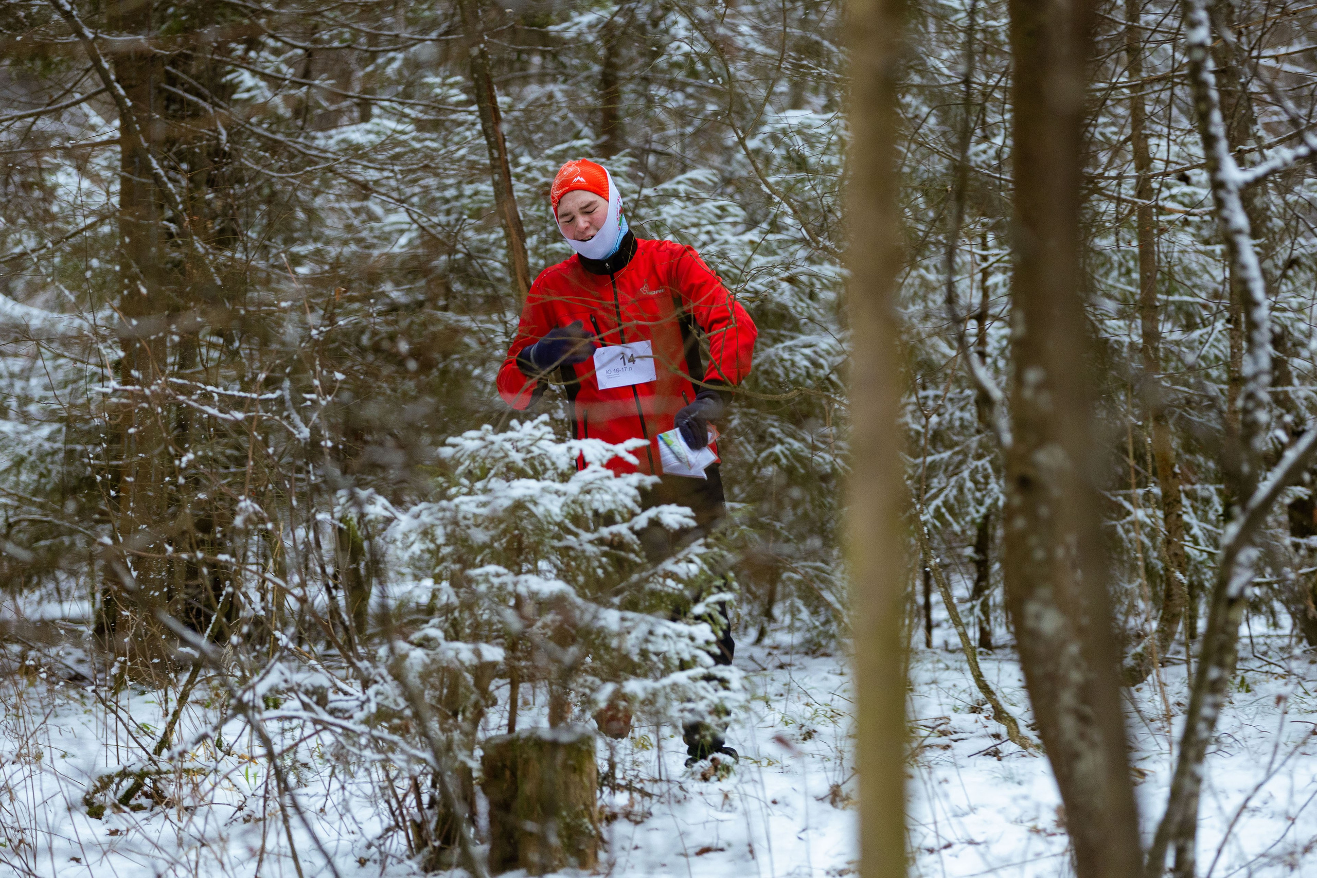 Спортивное ориентирование [8-9 декабря 2024 г.]. Фотограф Виноградов Константин