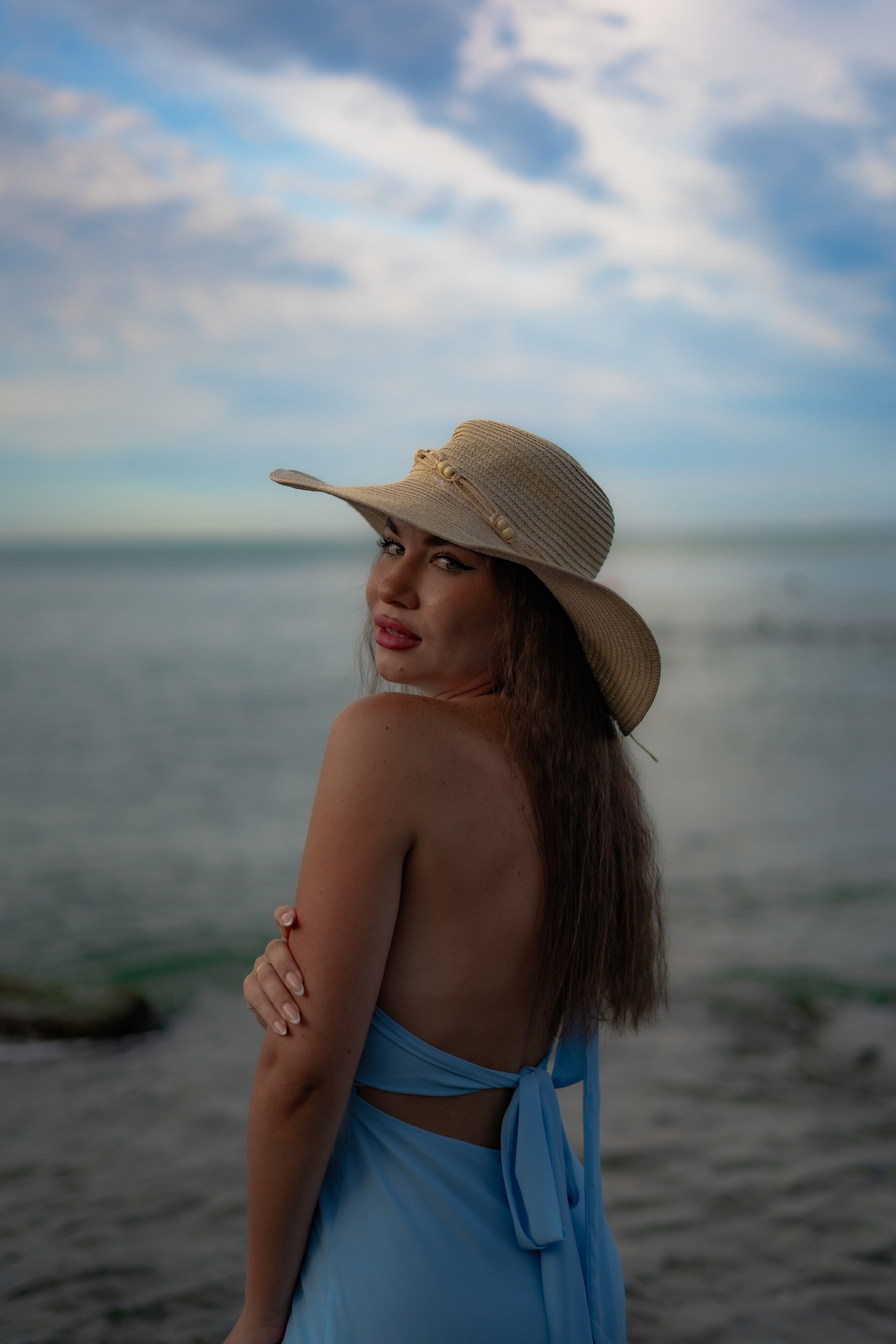 Фотосессия для Нины на пляже в Сочи. Профессиональный Фотограф в Сочи Марина Ситкина