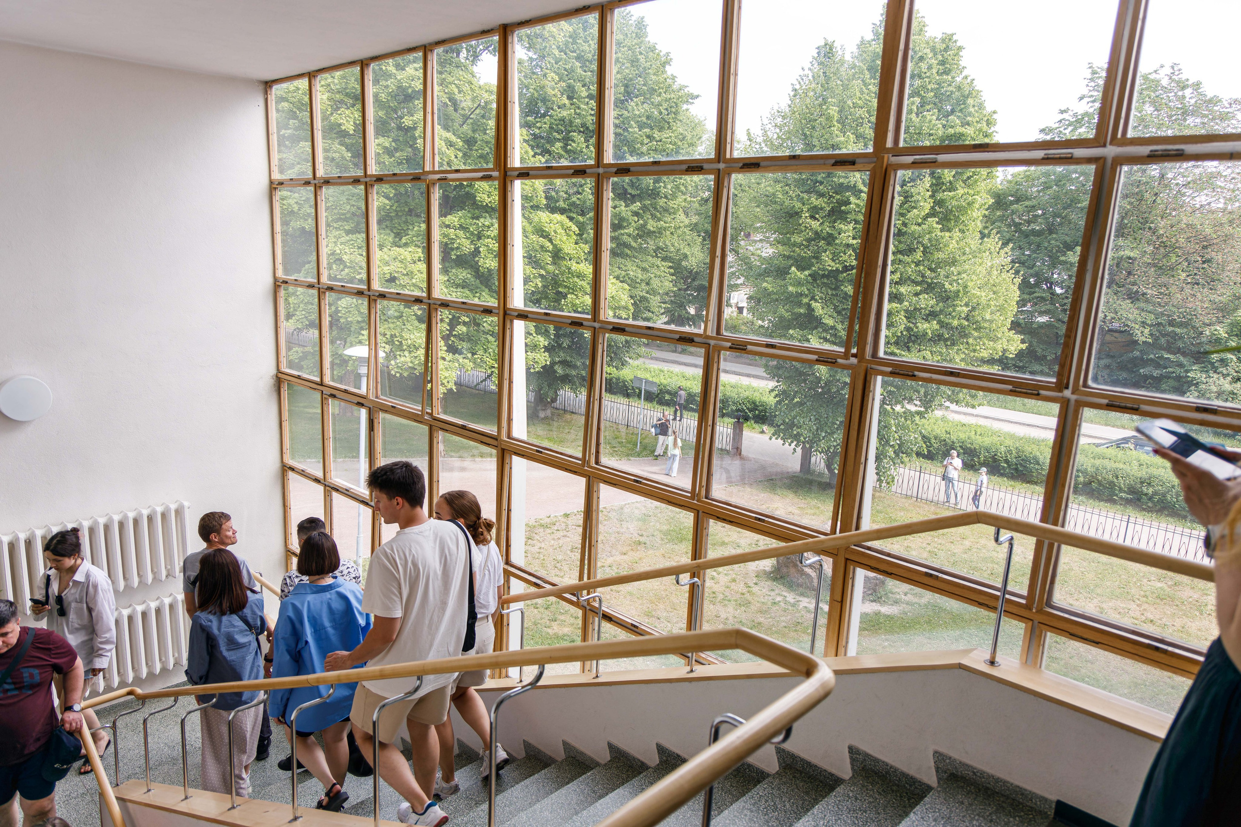 Центральная городская библиотека Алвара Аалто в Выборге. Фотограф Балаев Михаил
