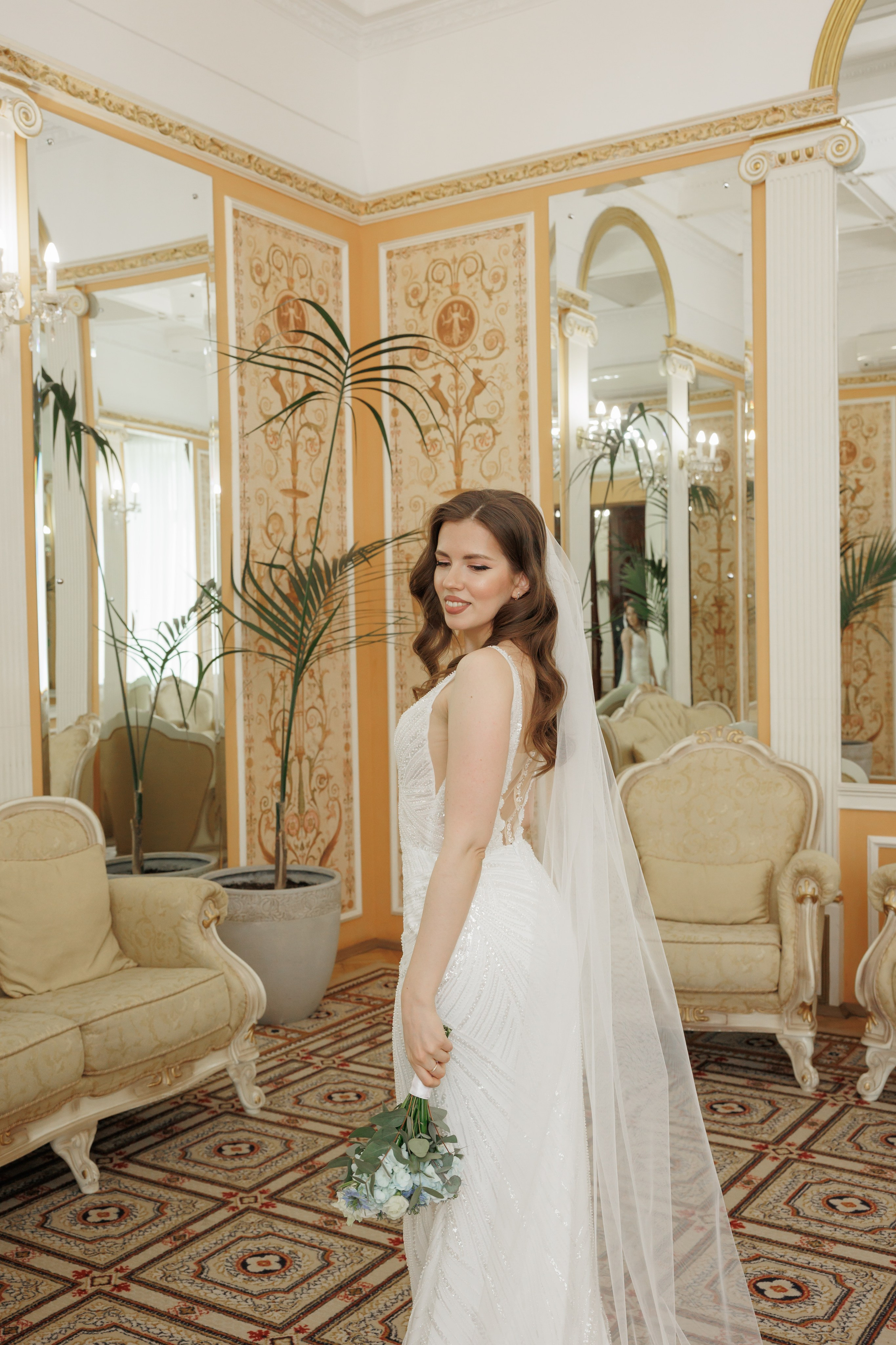 Даша и Дима, Грибоедовский ЗАГС. Свадебный и репортажный фотограф (Москва, Королев и другие)