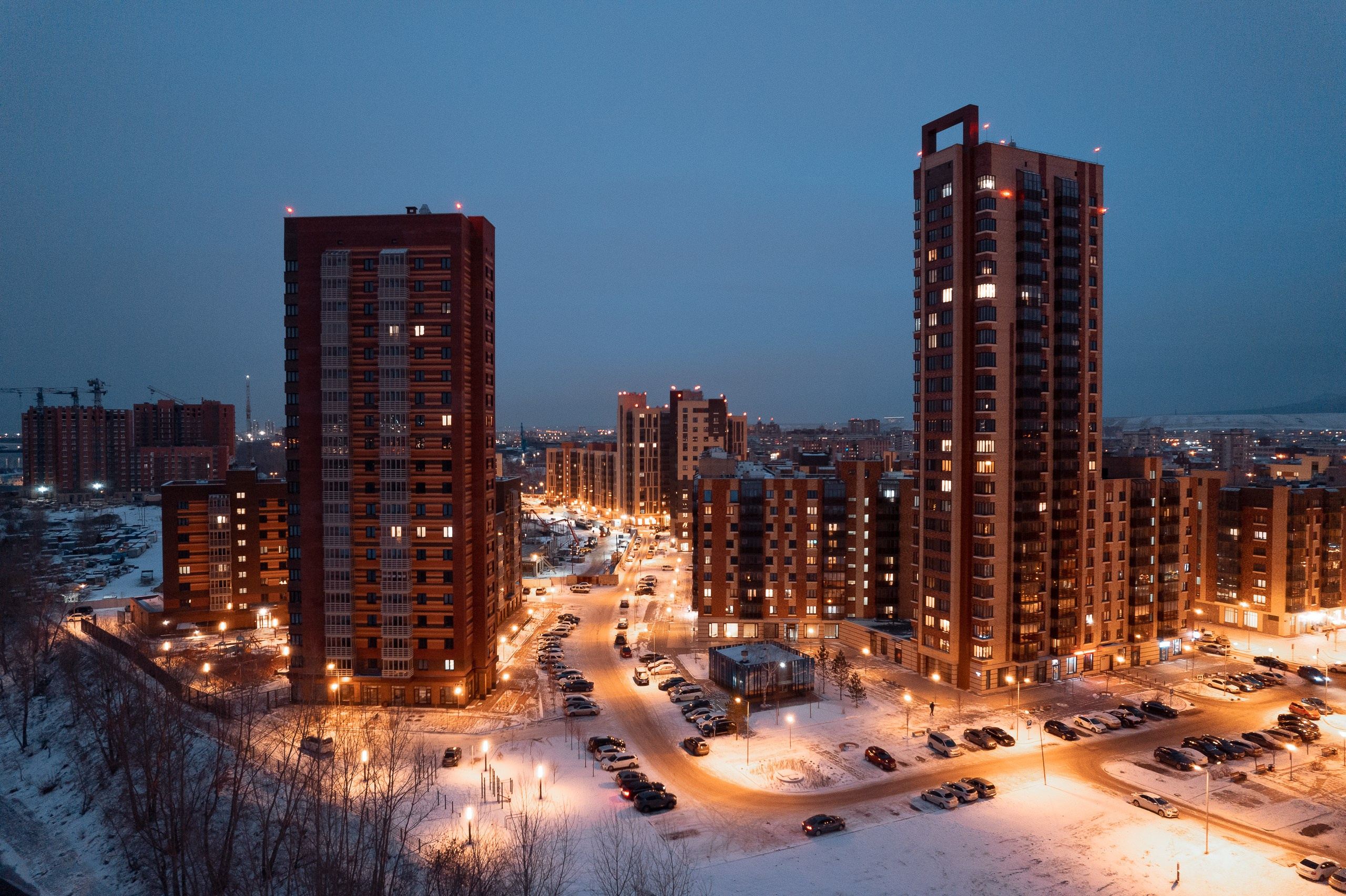 Сити-район «Южный берег». Репортажный фотограф Красноярск Алекс Чампакхам