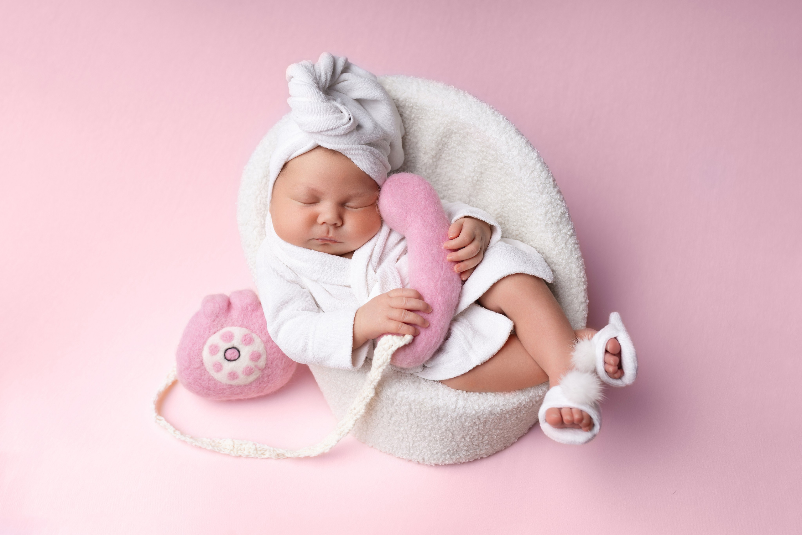 Newborn девочки. Фотограф новорожденных Модяева Ирина