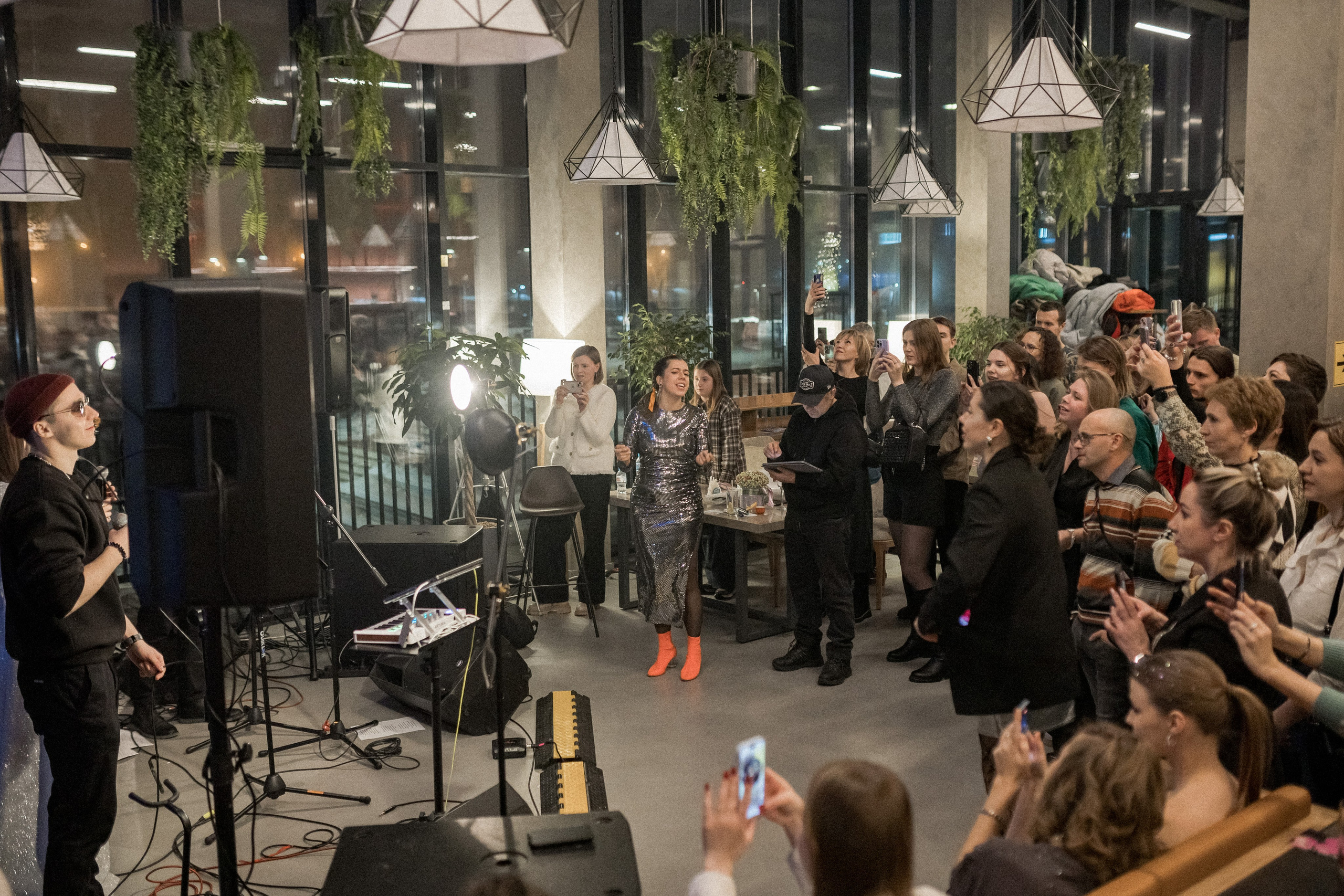 Новогодний квартирник Выксадром.ЛАБ. Фотограф городских и семейных событий Артем Карпухин