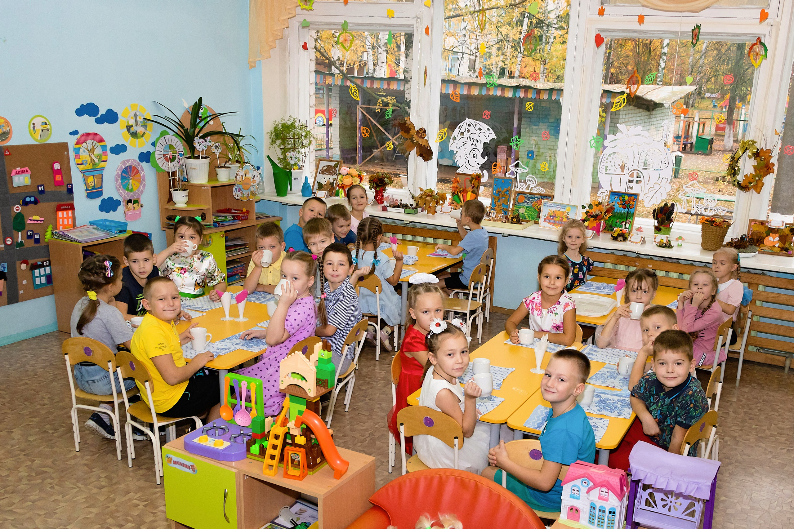 Съёмка в детском саду. Выпускные альбомы «Эврика» в Нижнем Новгороде