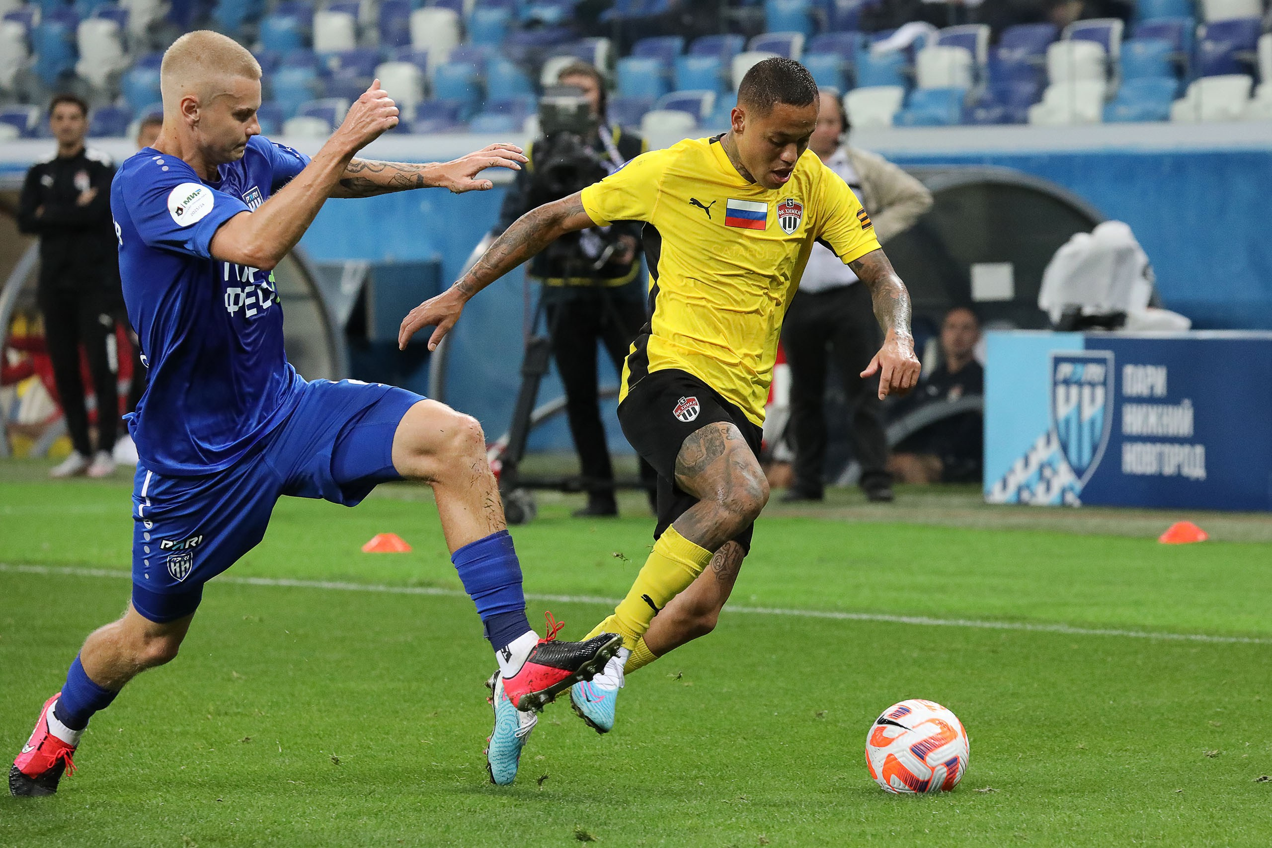 Photography of football matches, football, photojournalist, sports rep. Reportage photographer in Nizhny Novgorod and Moscow angelina Ilyichev