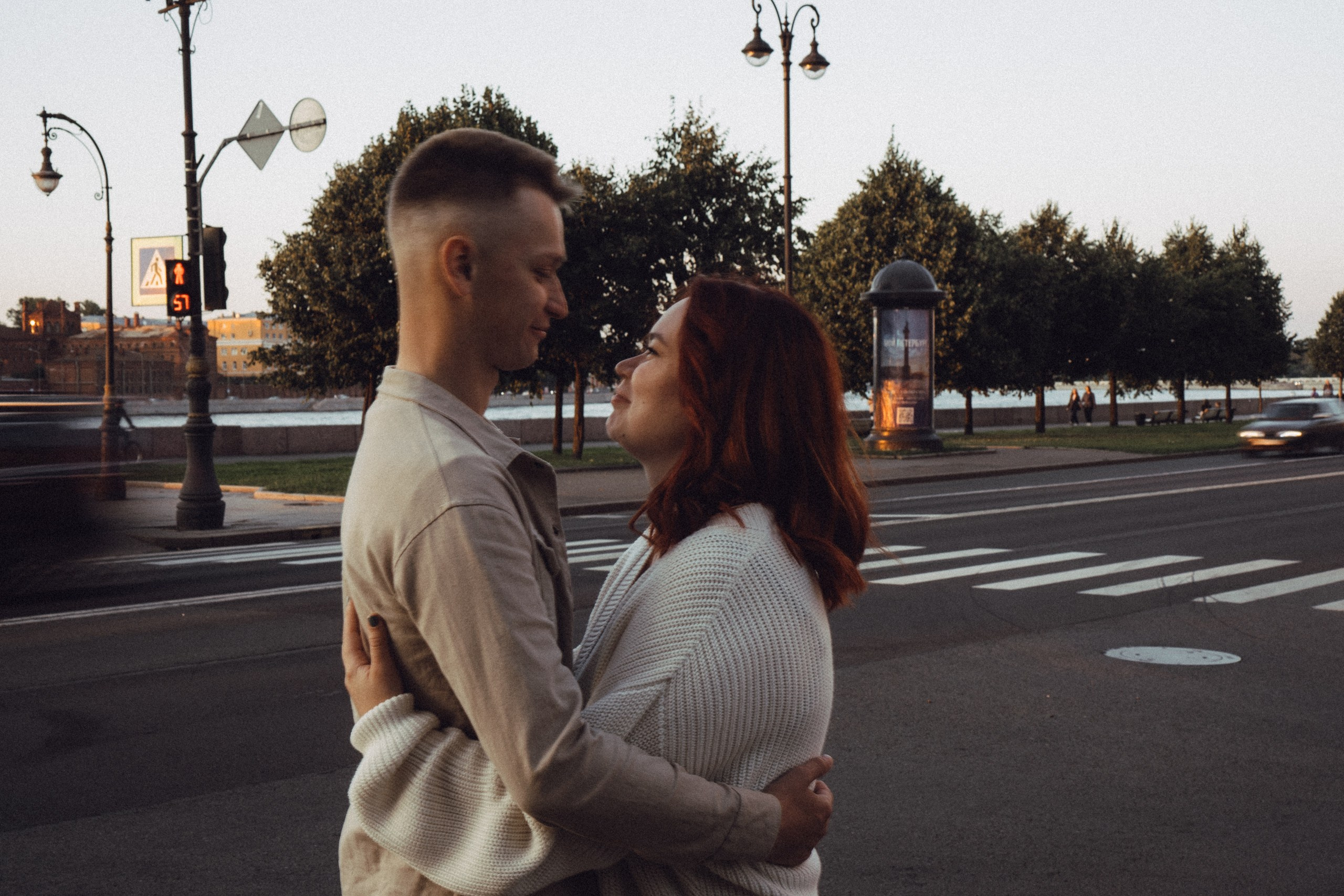 Любовная прогулка на закате. Профессиональный фотограф, Санкт-Петербург — Виктория Богомолова