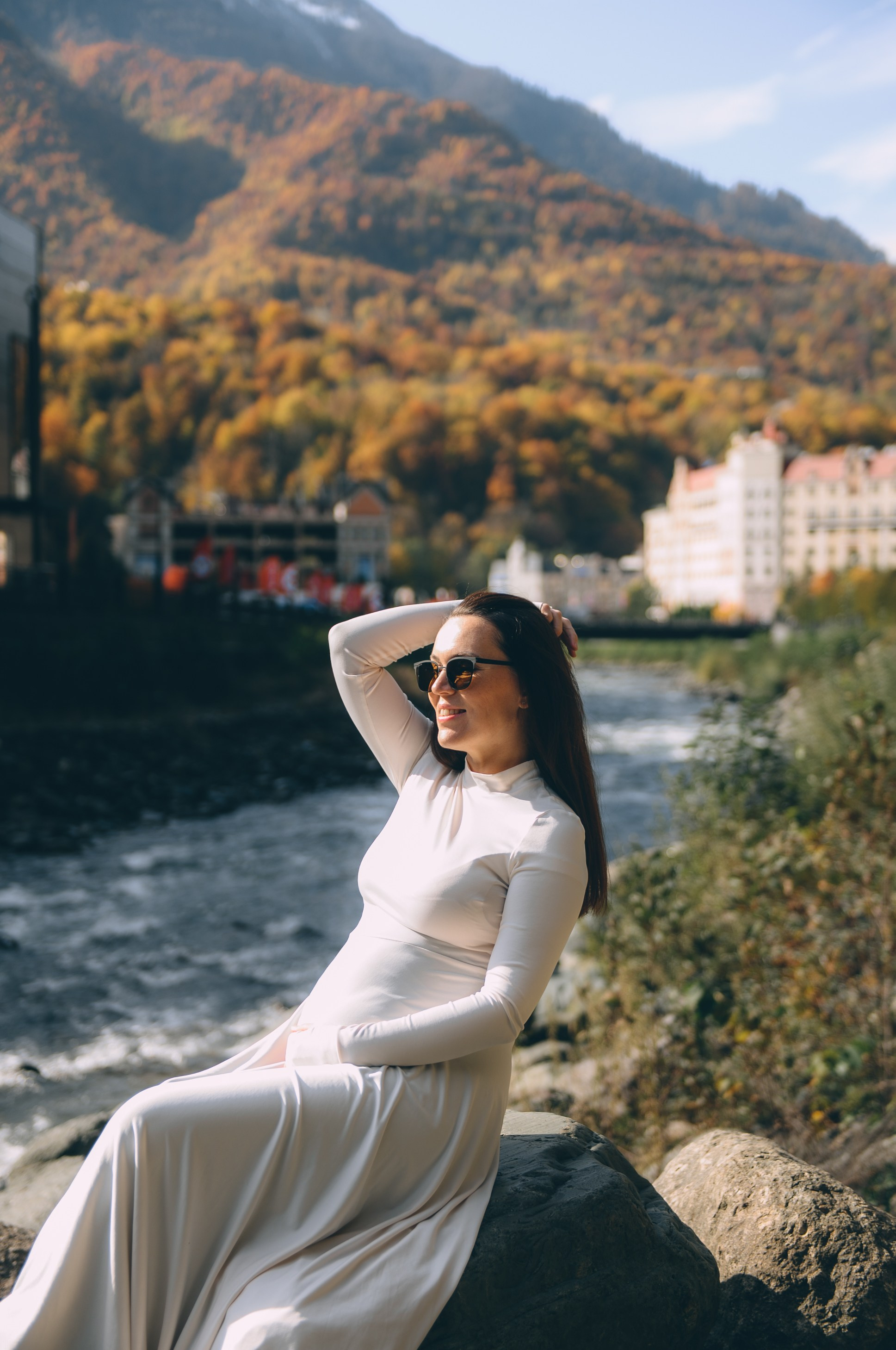 Беременность в горах. Свадебный и семейный фотограф София Невская