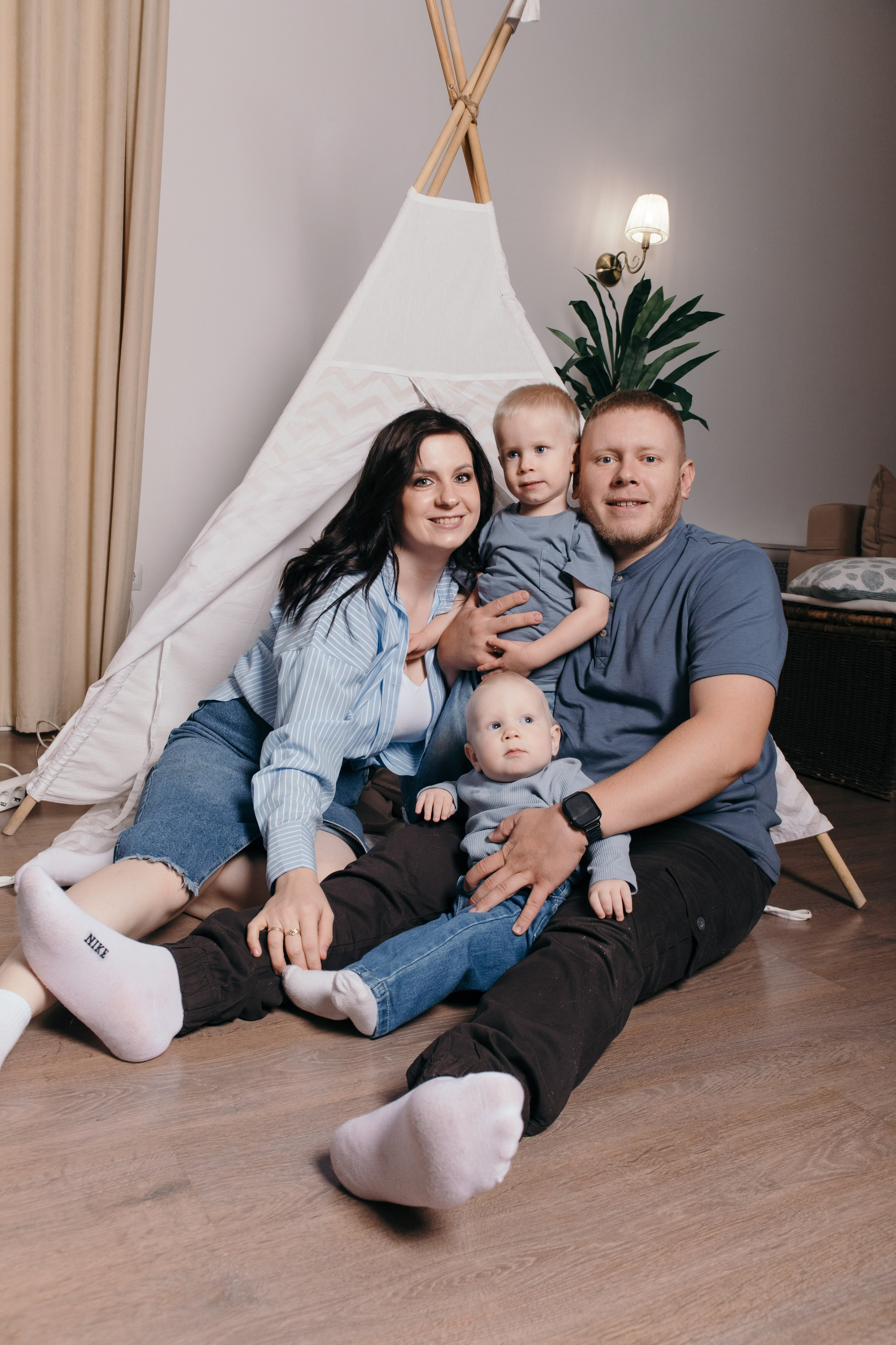 Семья Кузнеченко. Фотограф Елена Балакина (Челябинск)