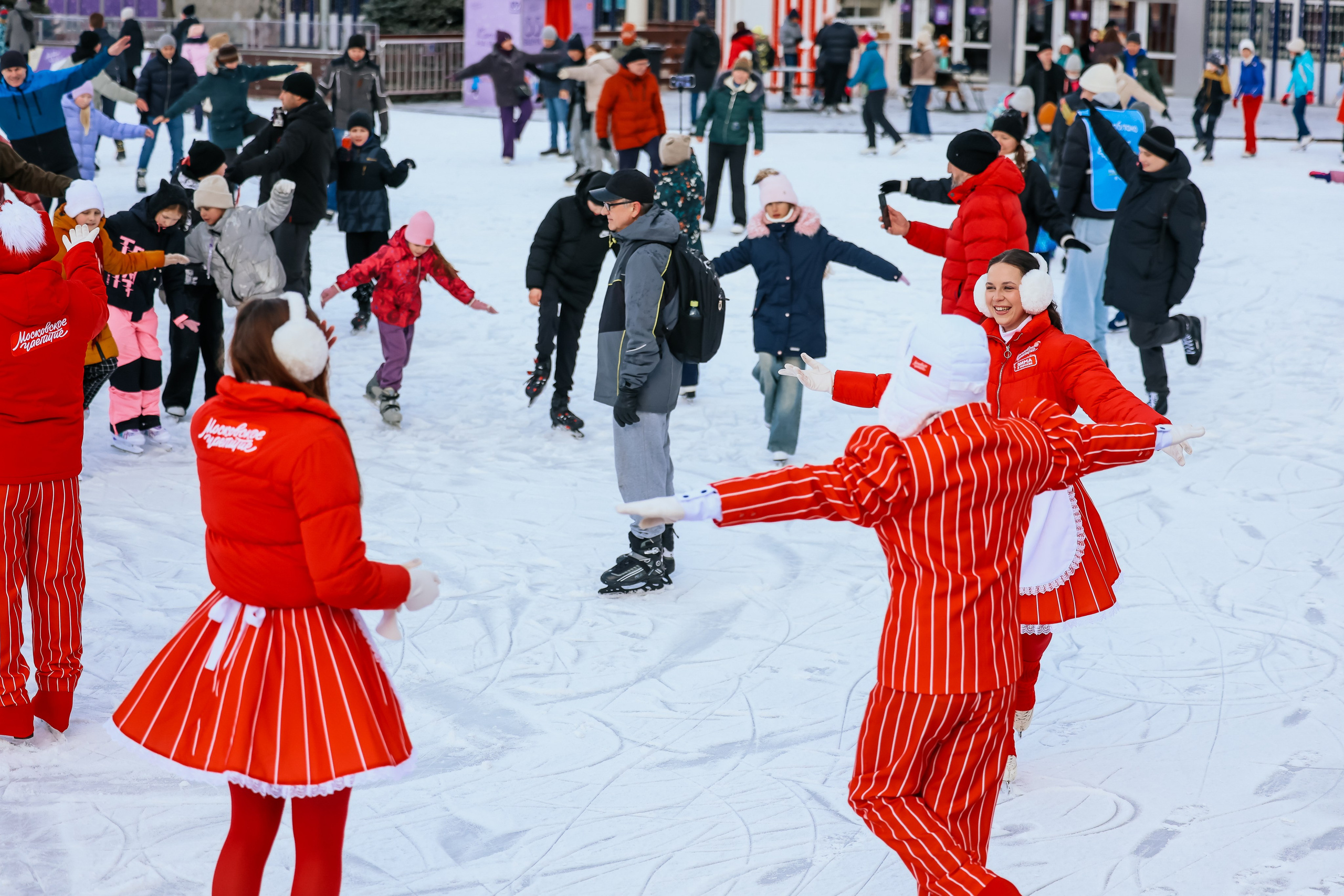 Ледовое шоу ВДНХ проект Московское чаепитие. Фотограф и видеограф Анна Домашенко