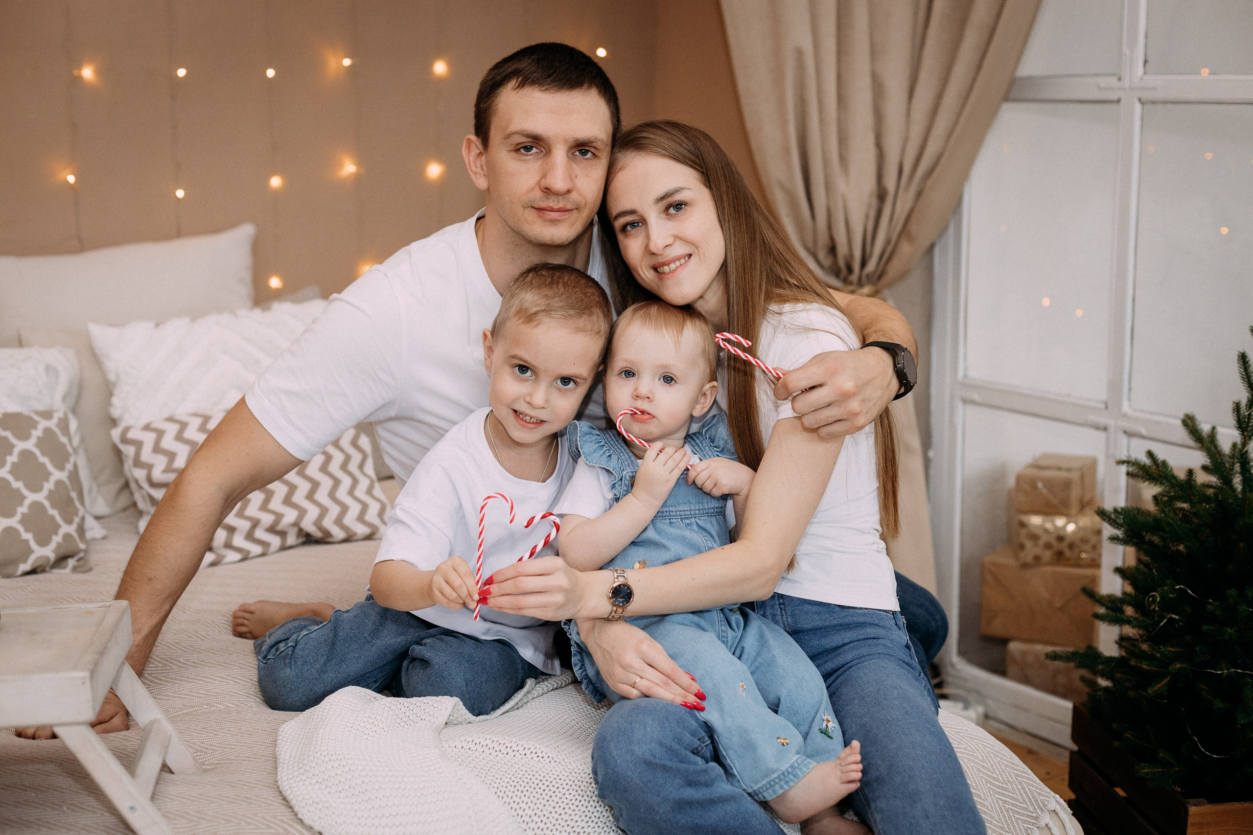 Саша, Алла, Юра и Кира. Семейный фотограф Трусова Евгения в Екатеринбурге