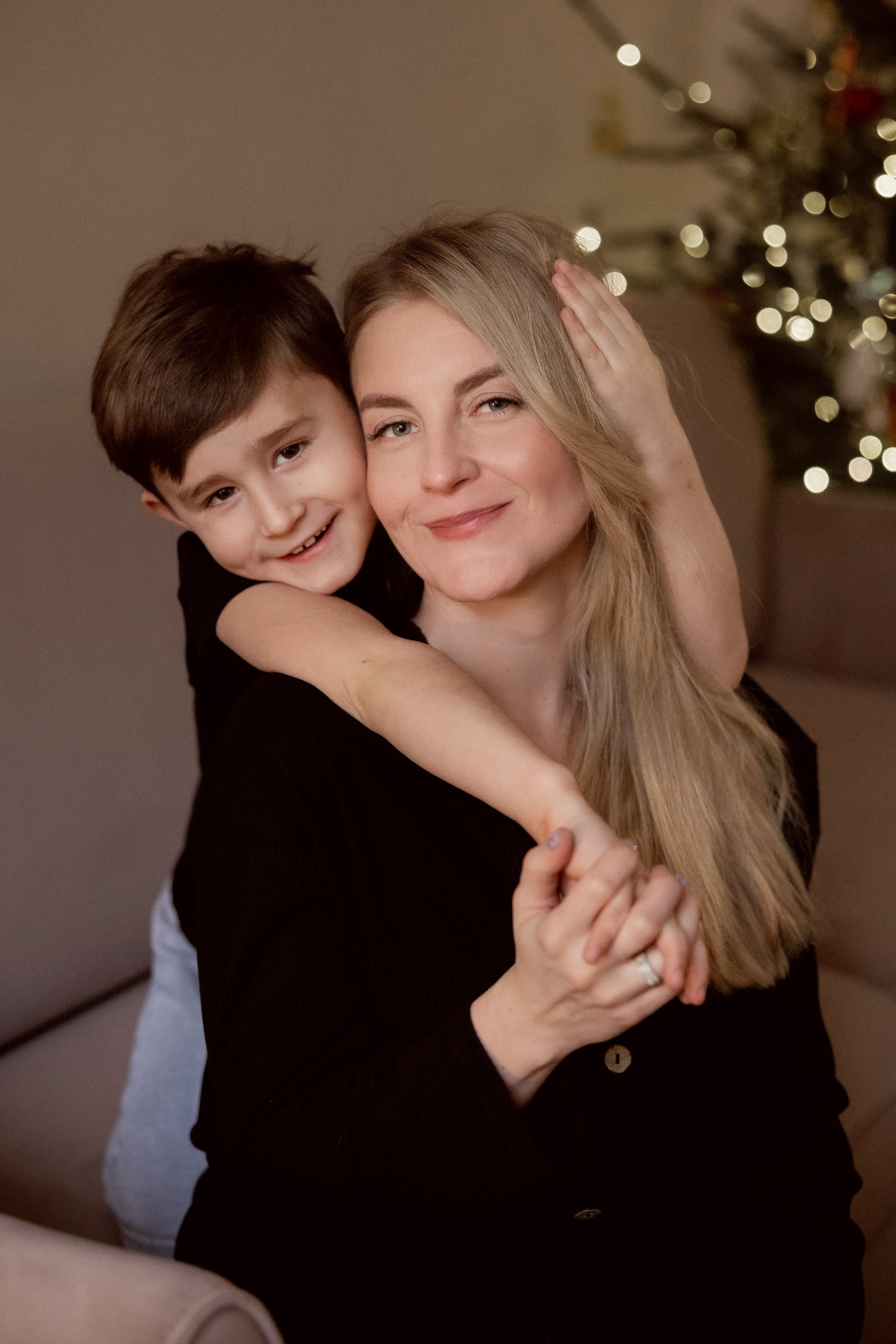 Домашняя новогодняя для Юлии. Семейный фотограф в Москве