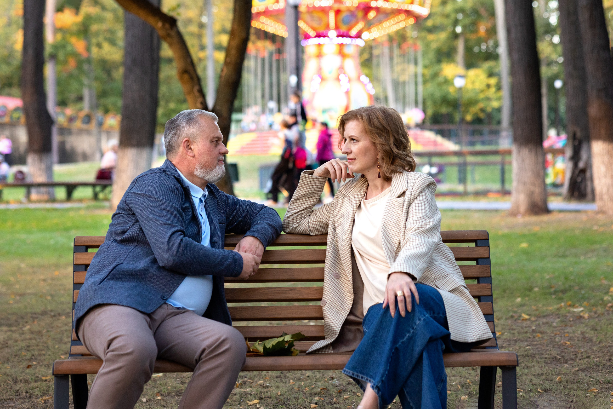 Фотосъемка в осеннем парке