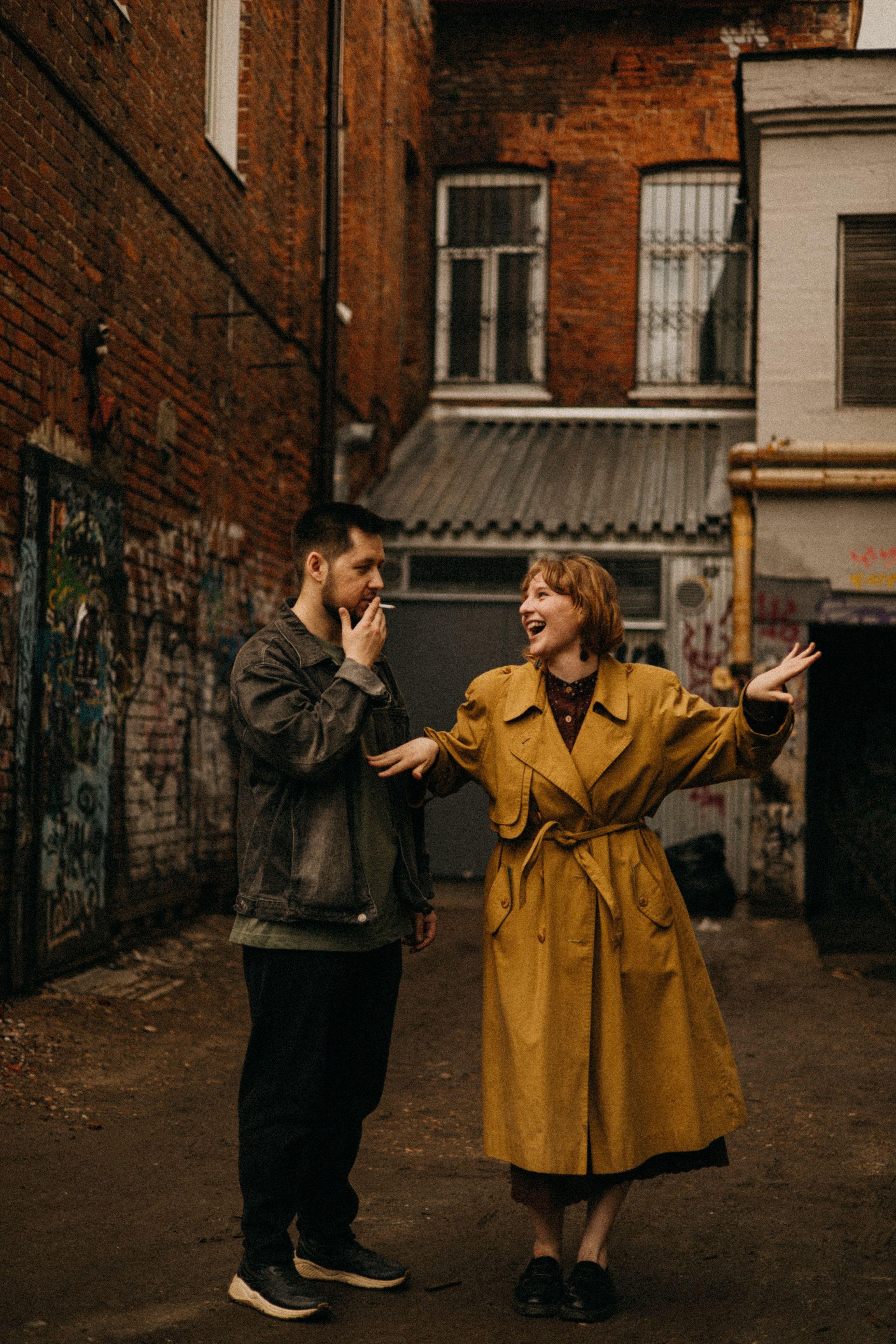 В дождь. Фотограф Настя Леонова