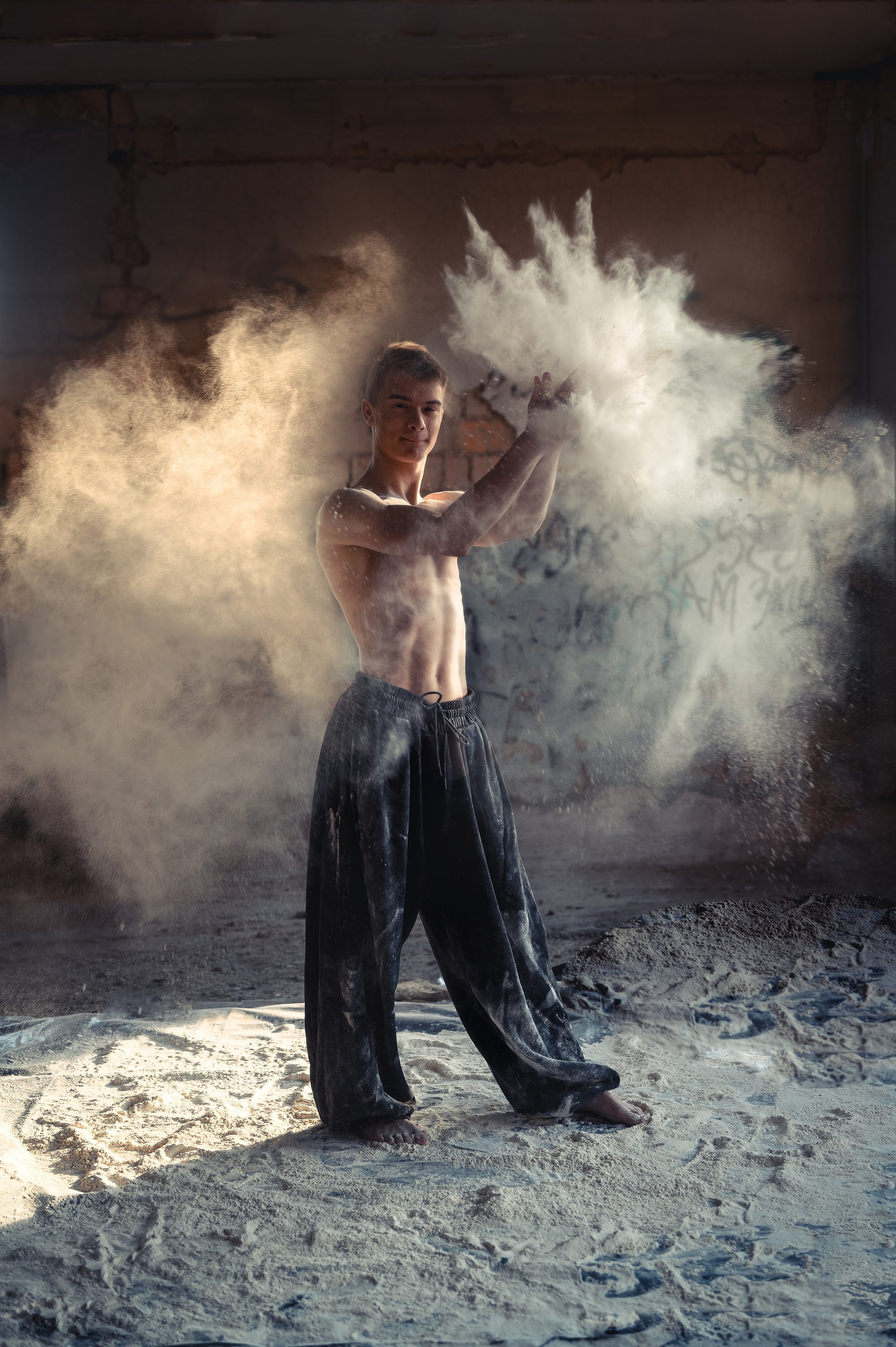 В муке. Семейный и детский фотограф в Канске и Канском р-не, Красноярск и