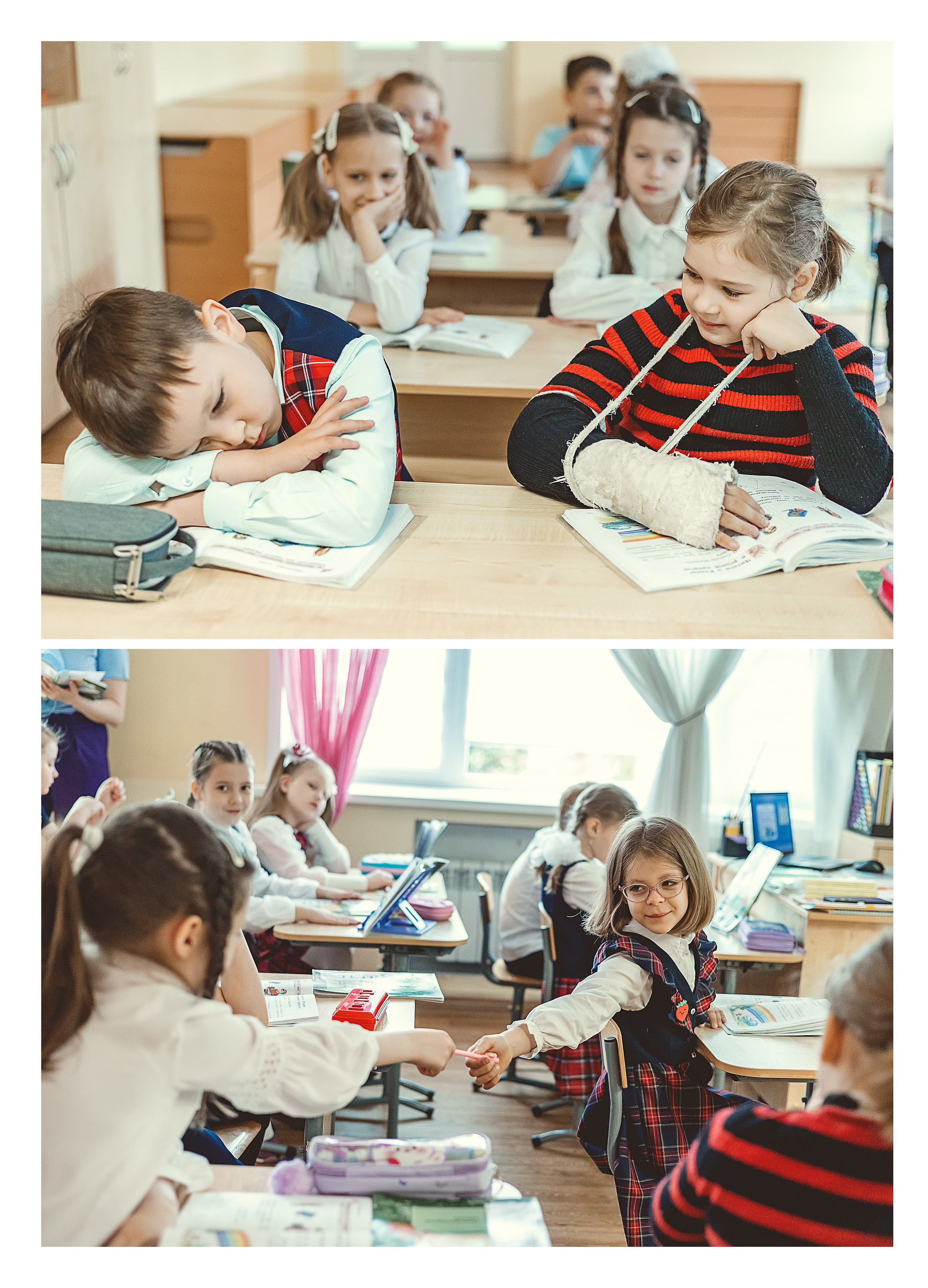 Школа «Успех» 1А. Семейный фотограф и видеограф Попова Юлия