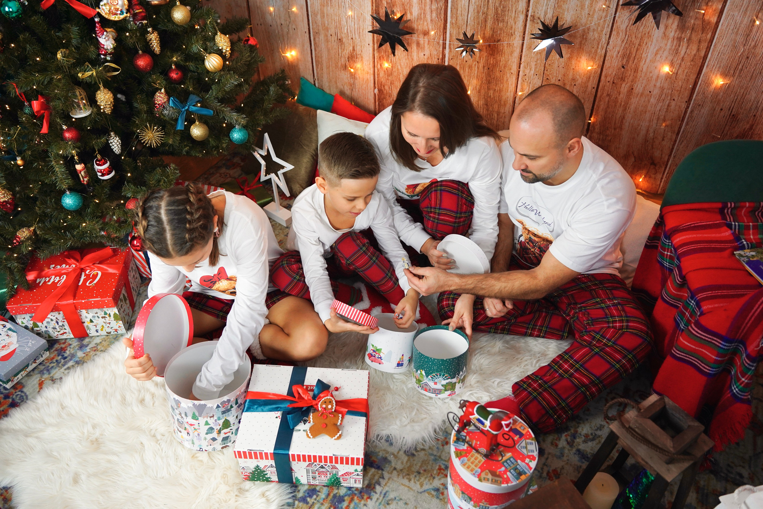 Новогодний фотопроект #1. Семейный и детский фотограф Александра Гвоздикова