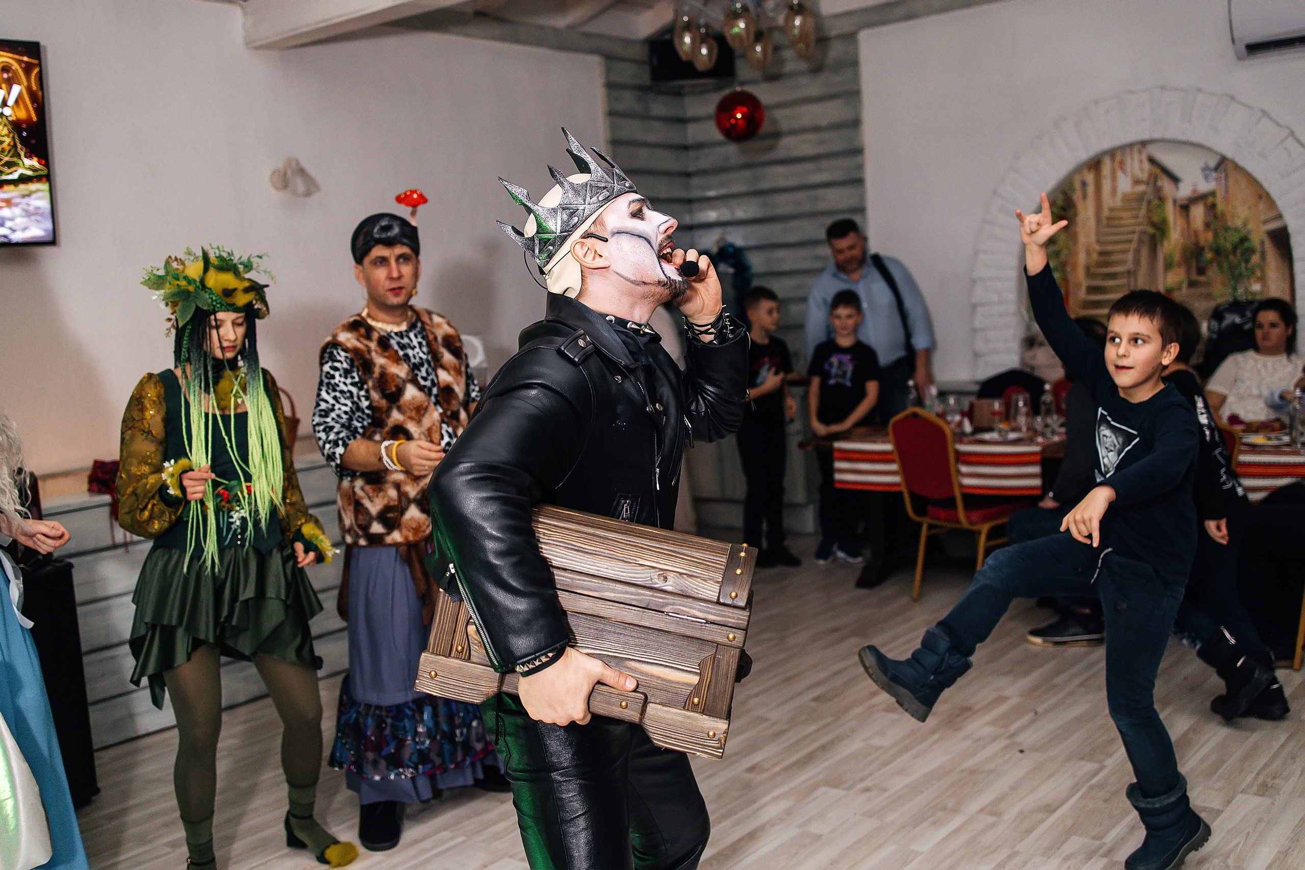 Рождество в ресторане «Казачок». Александр Антонов. Профессиональный свадебный, репортажный фотограф в Москве, Подольске. Фото+Видео на любой праздник