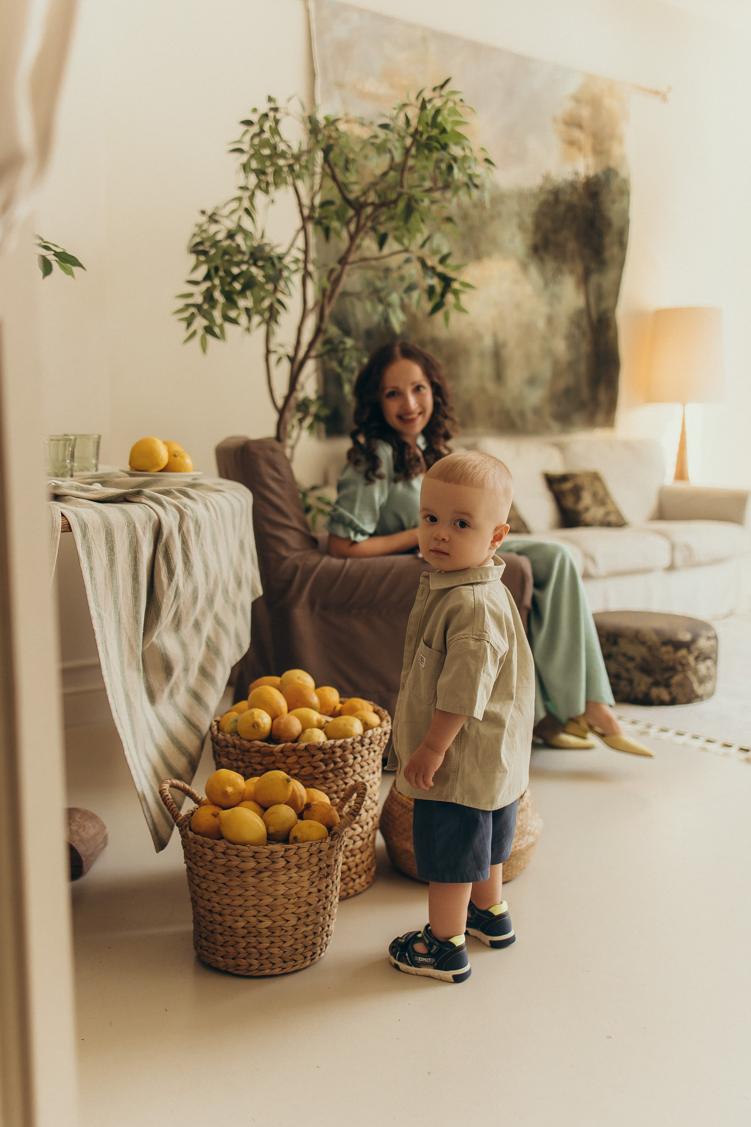 К двум годам Платона — зал Серена. Семейный фотограф в Краснодаре Храмова Анна