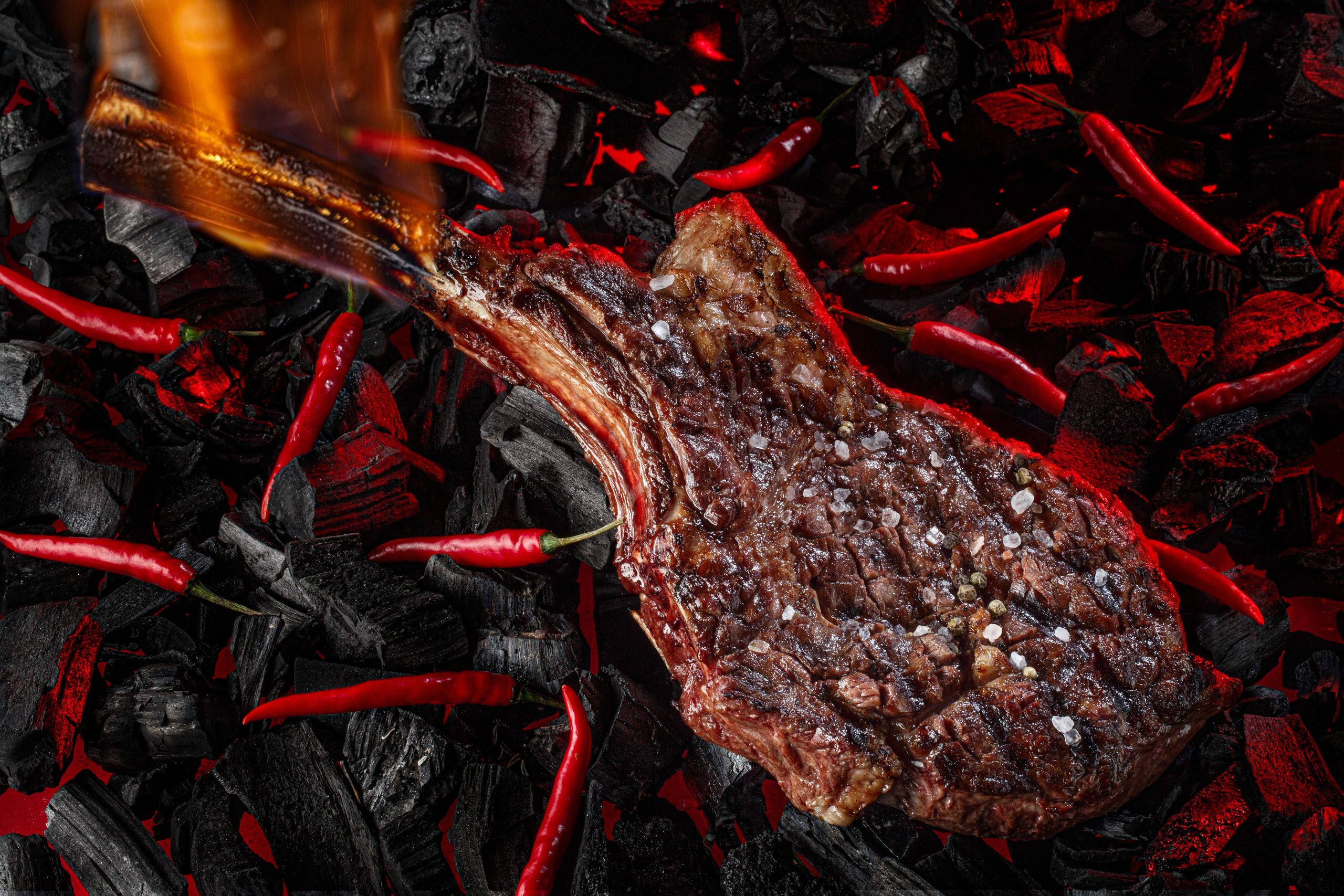 Уголь. Меню